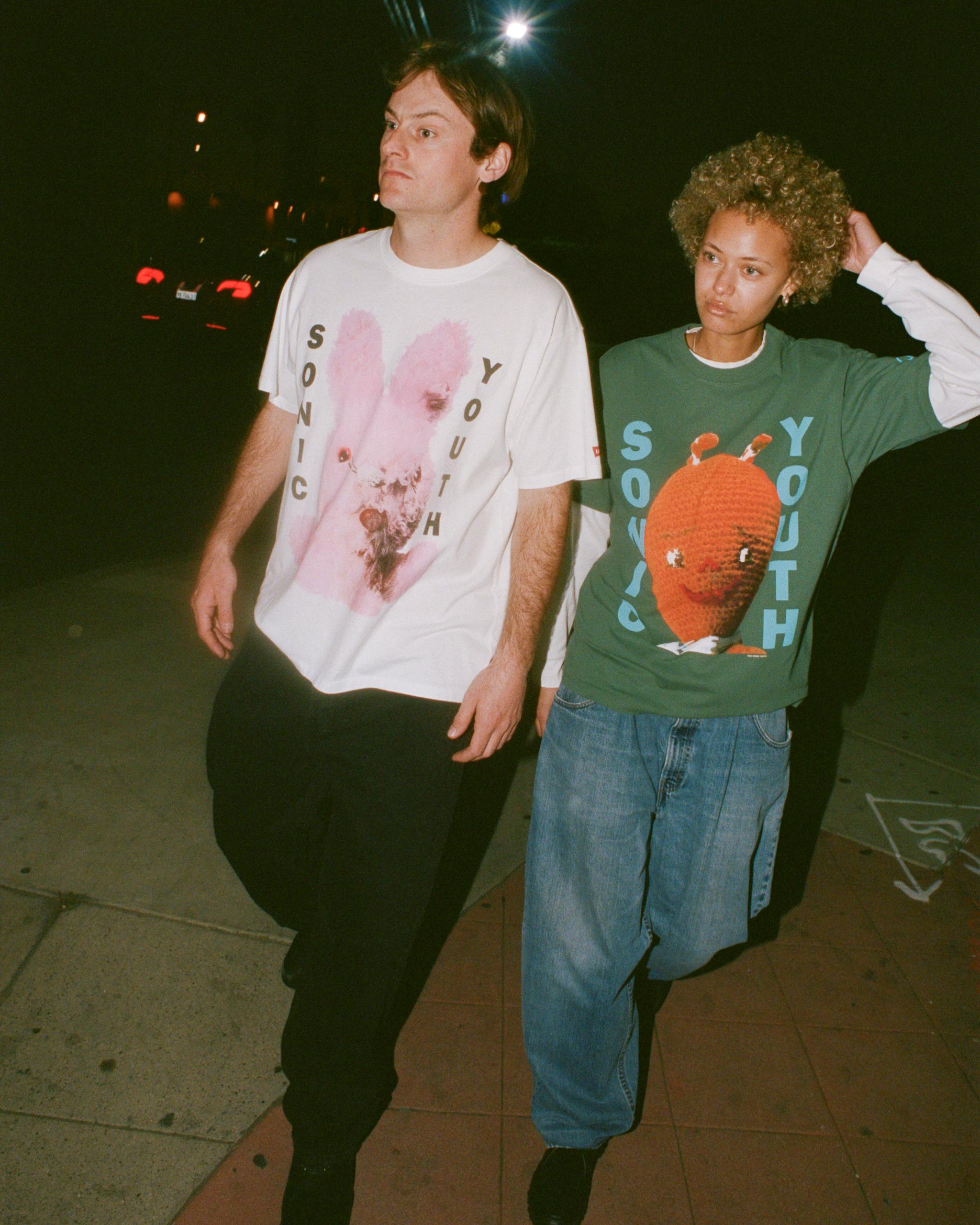 Levi's x Sonic Youth band tees
