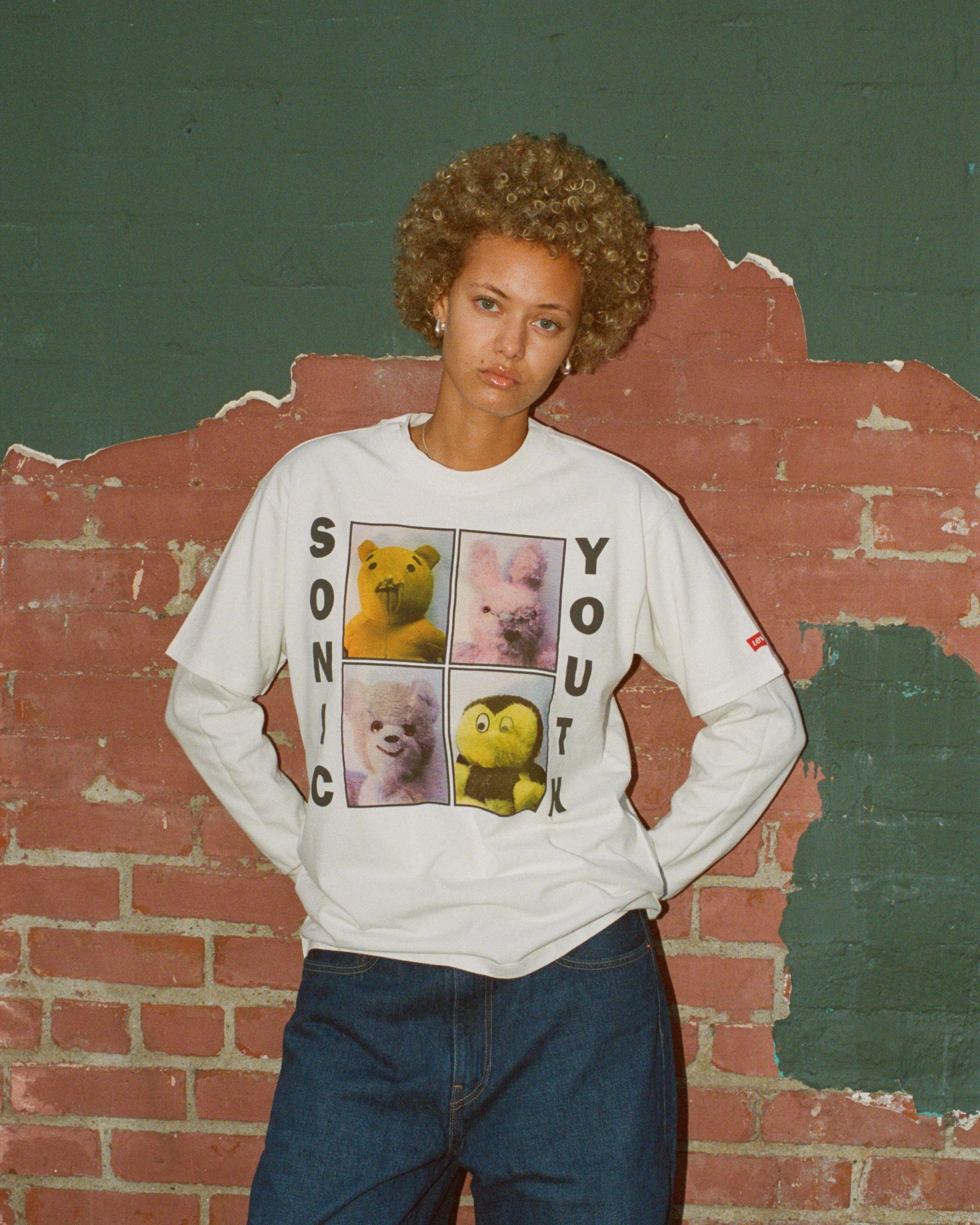 Levi's x Sonic Youth band tees