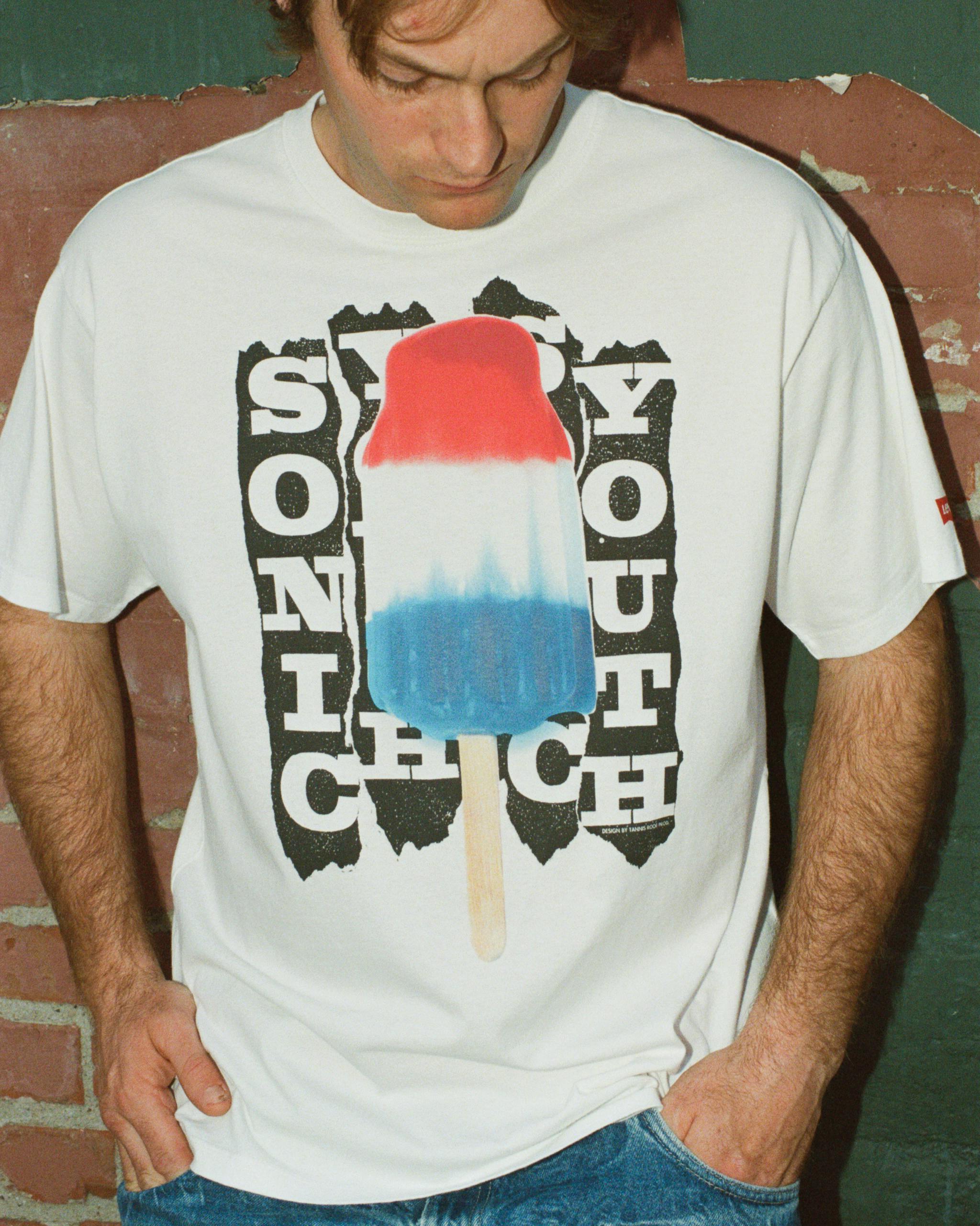 Levi's x Sonic Youth band tees