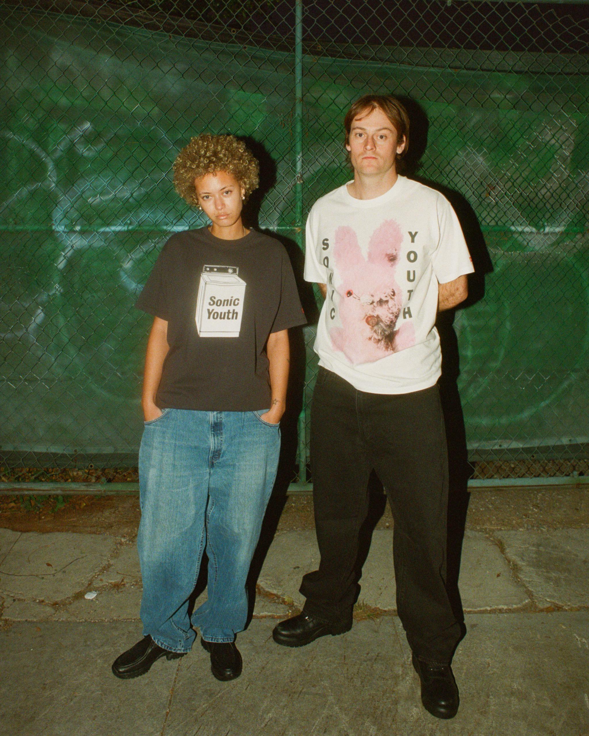 Levi's x Sonic Youth band tees