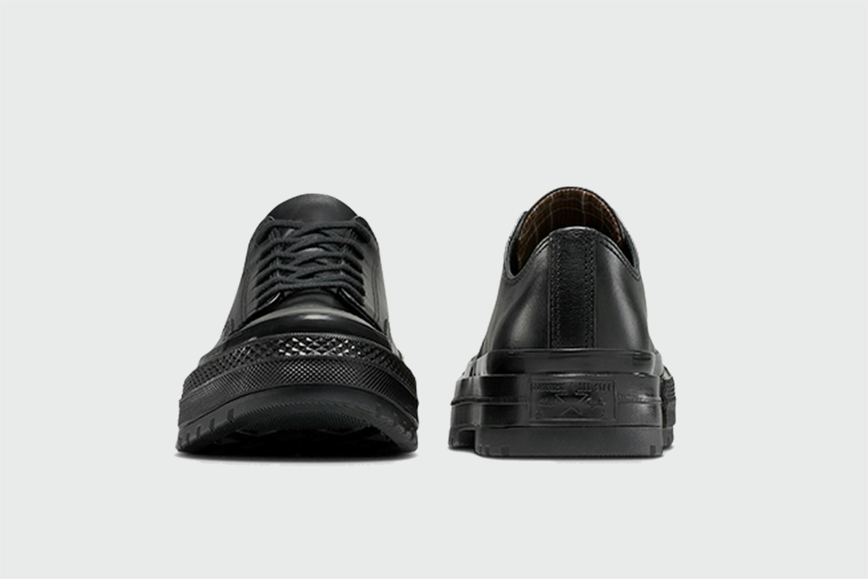 Converse Chuck 70 Formal Sneaker News Loafer Snake Skin All Black Fashion