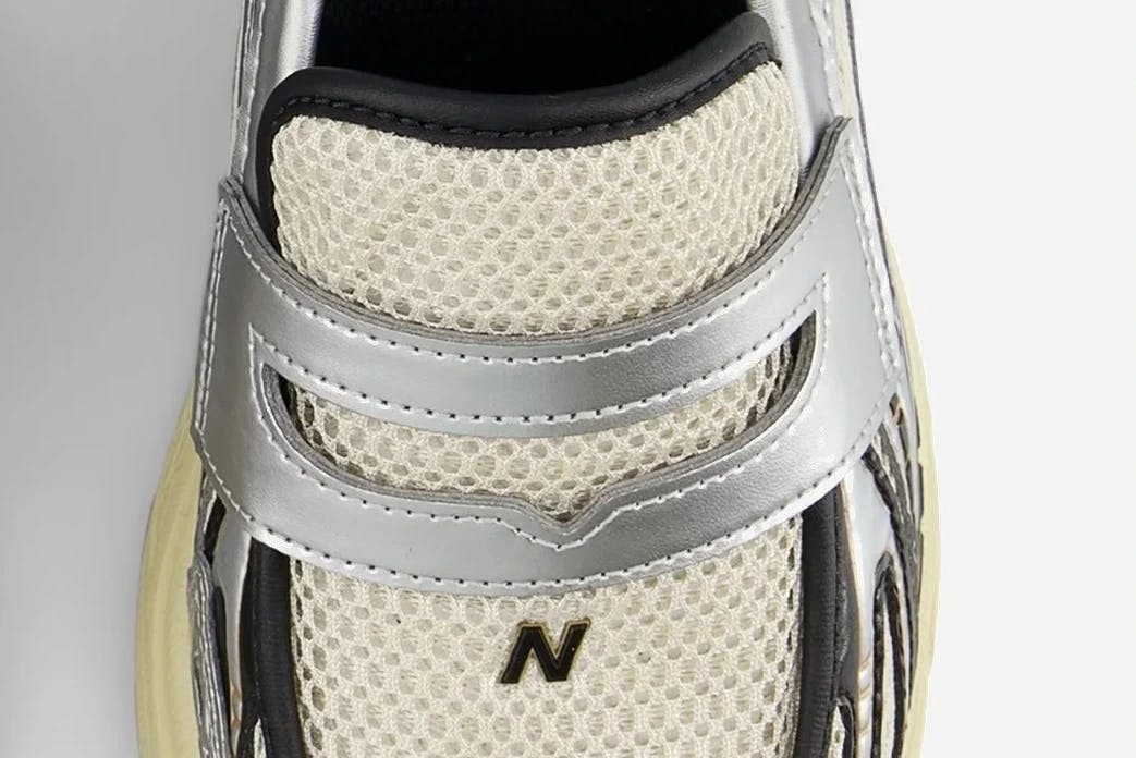 New Balance 1906 loafers silver metallic 2025
