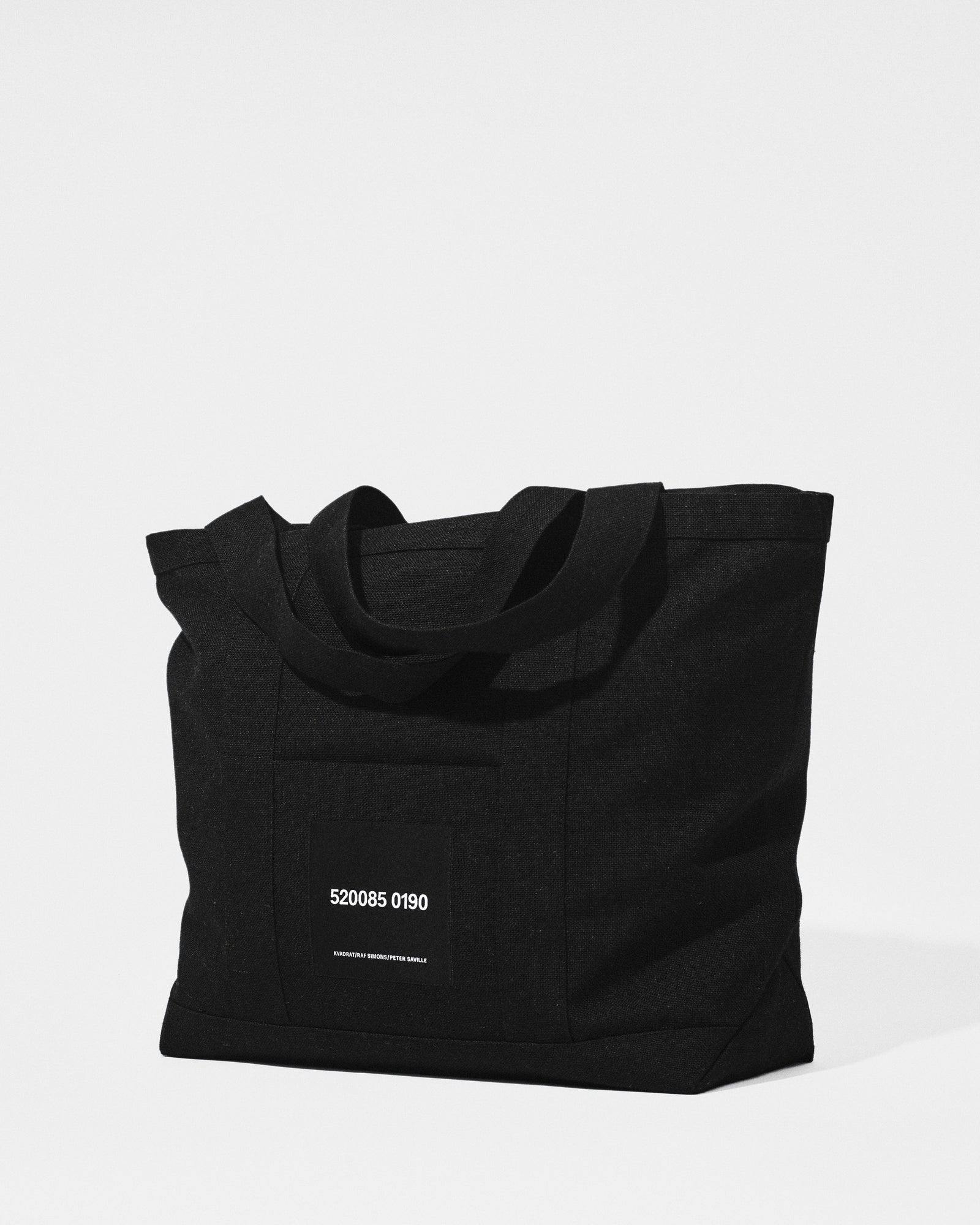raf simons peter saville kvadrat tote bag