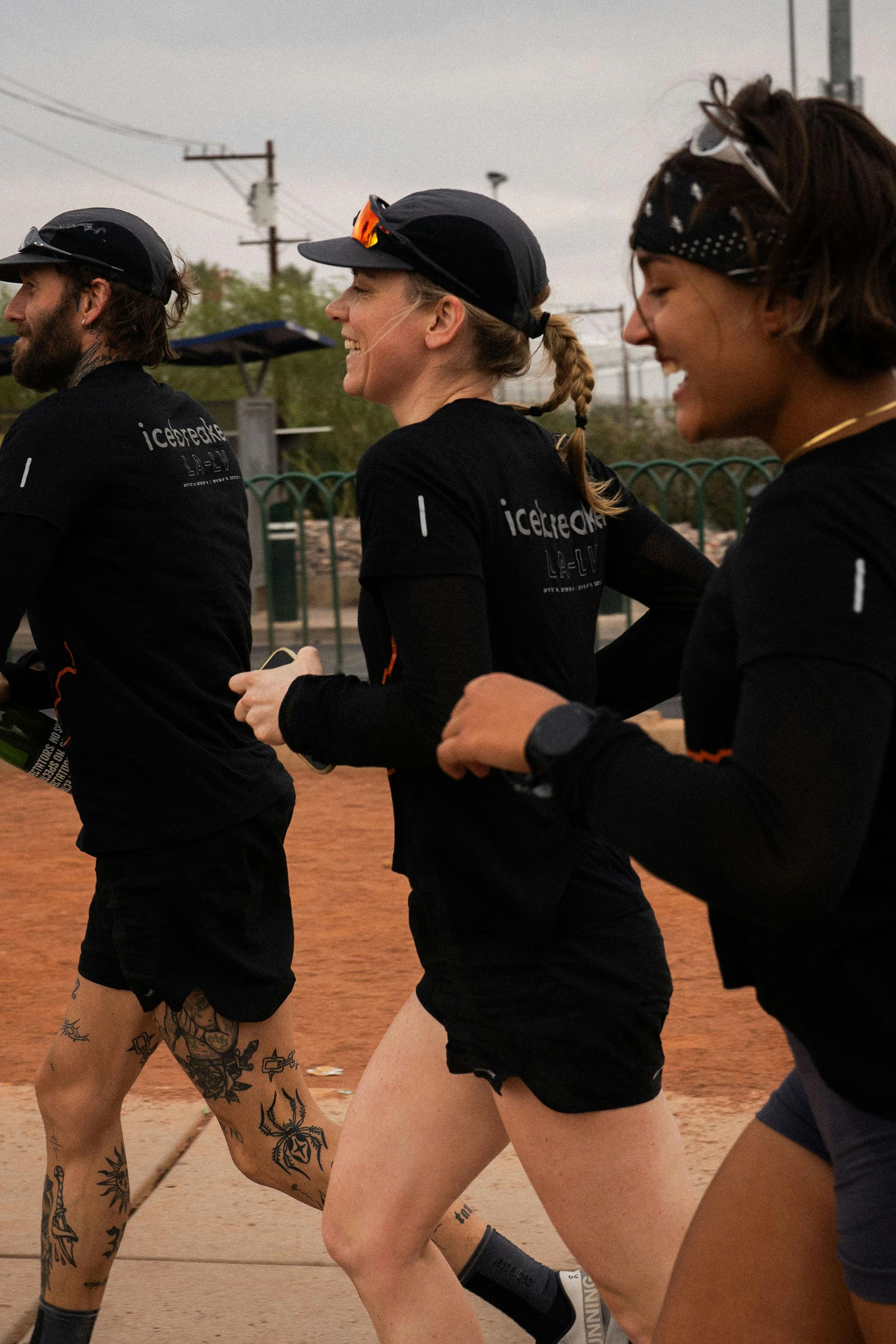 athletes in icebreaker