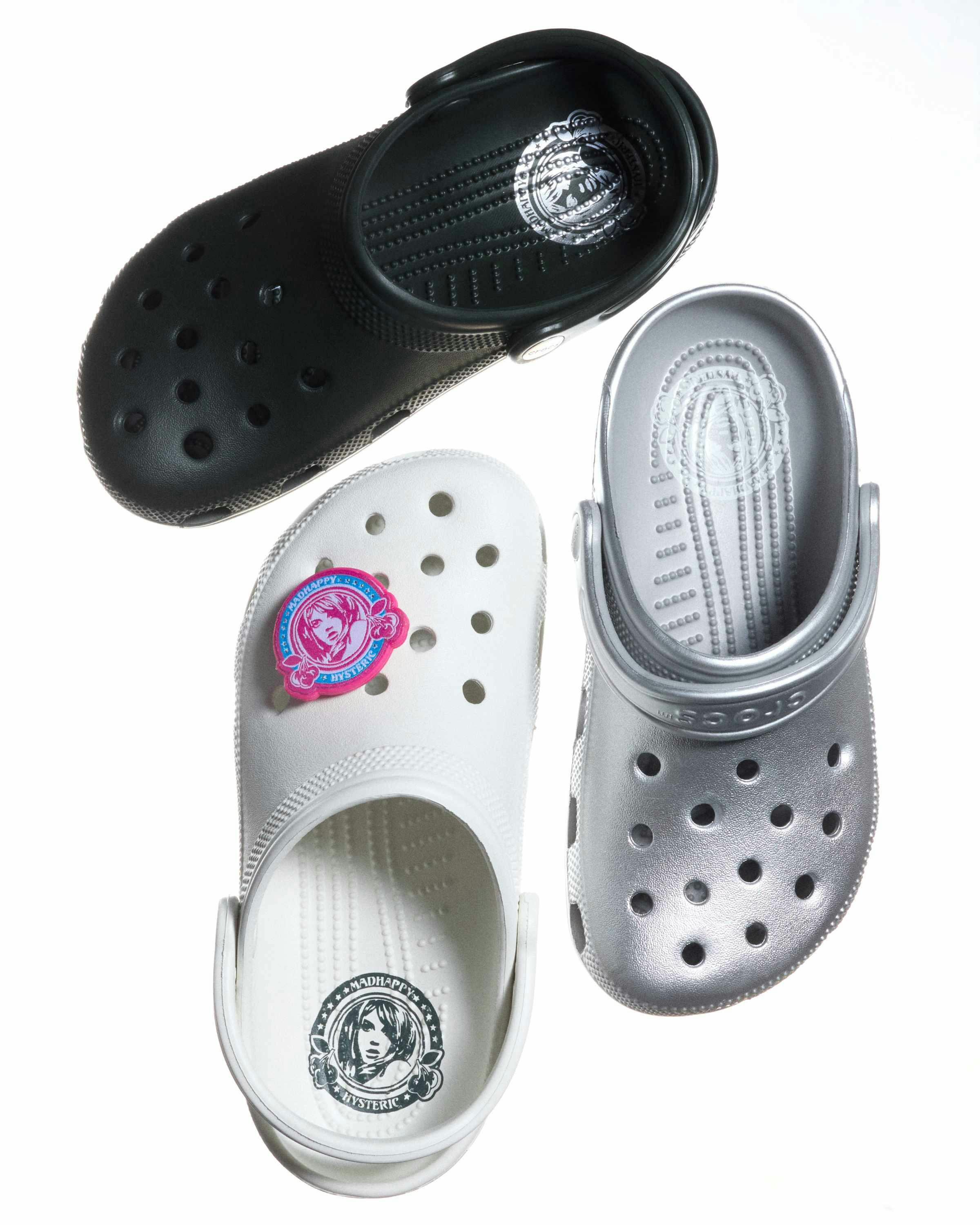 HYSTERIC GLAMOUR Madhappy crocs CLOG HYSTERIC GLAMOUR Madhappy クロッグサンダル ブラック