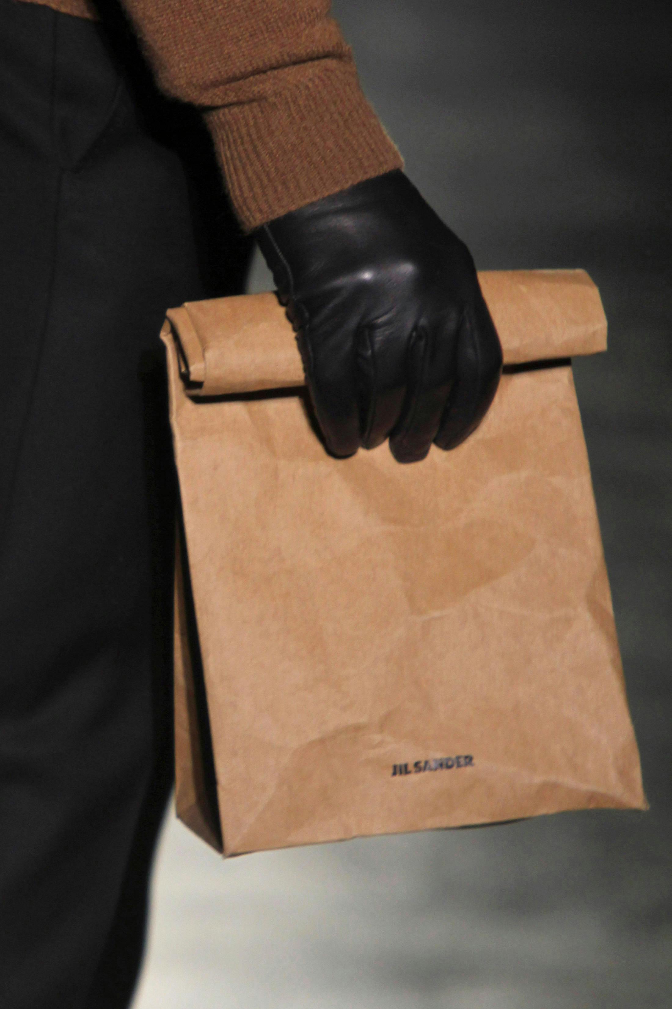 Luxury Grocery Store Plastic Shopping Bag Trend Bottega Veneta Chanel Balenciaga Louis Vuitton Moschino Jil Sander