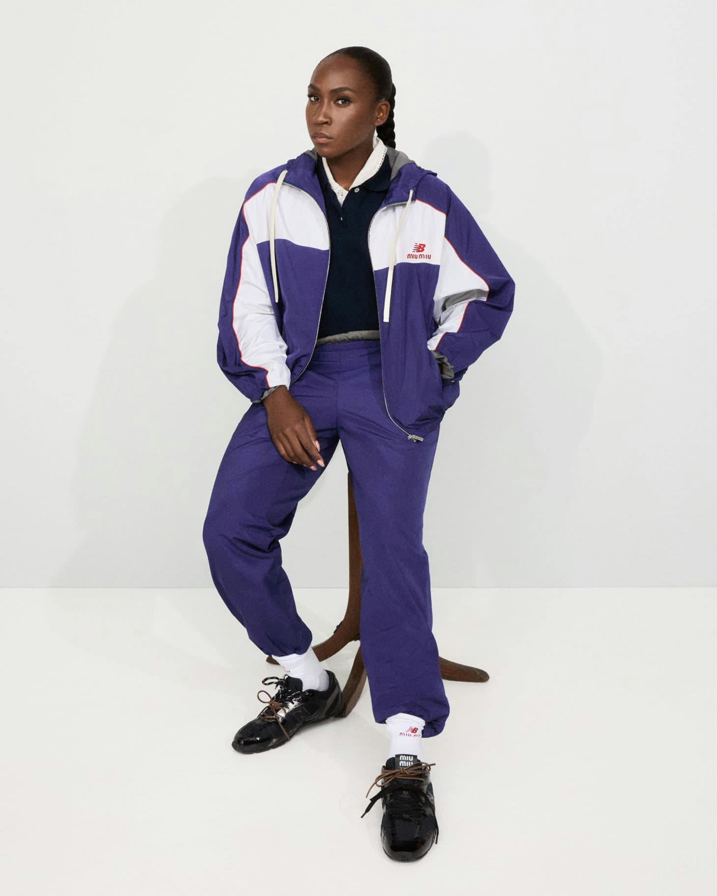 Miu Miu new balance coco gauff