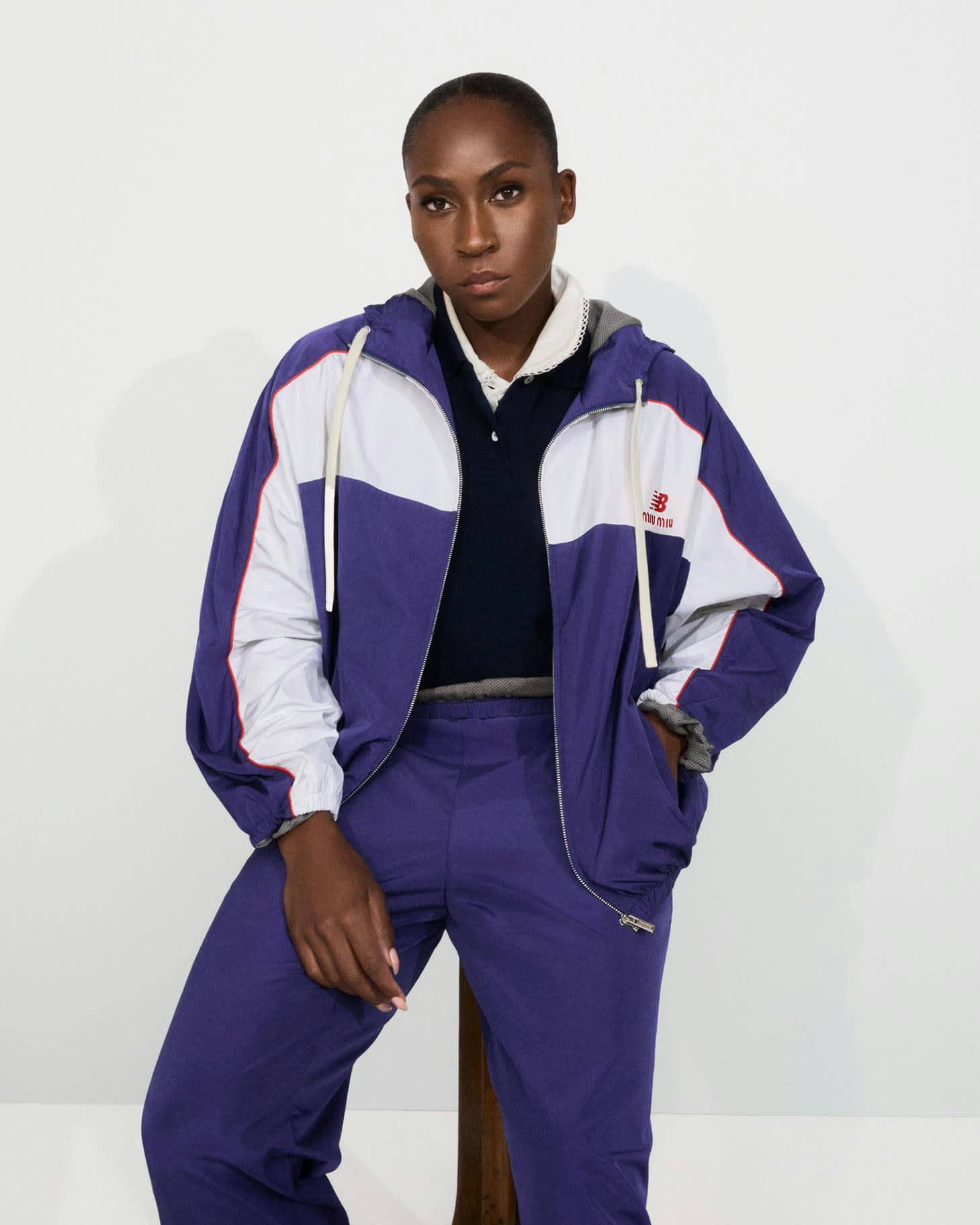 Miu Miu new balance coco gauff