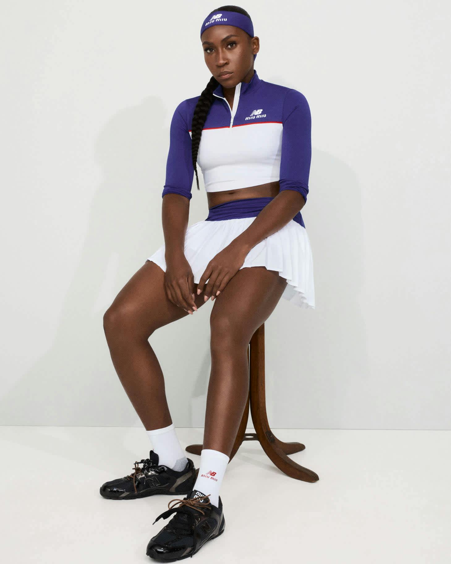 Miu Miu new balance coco gauff