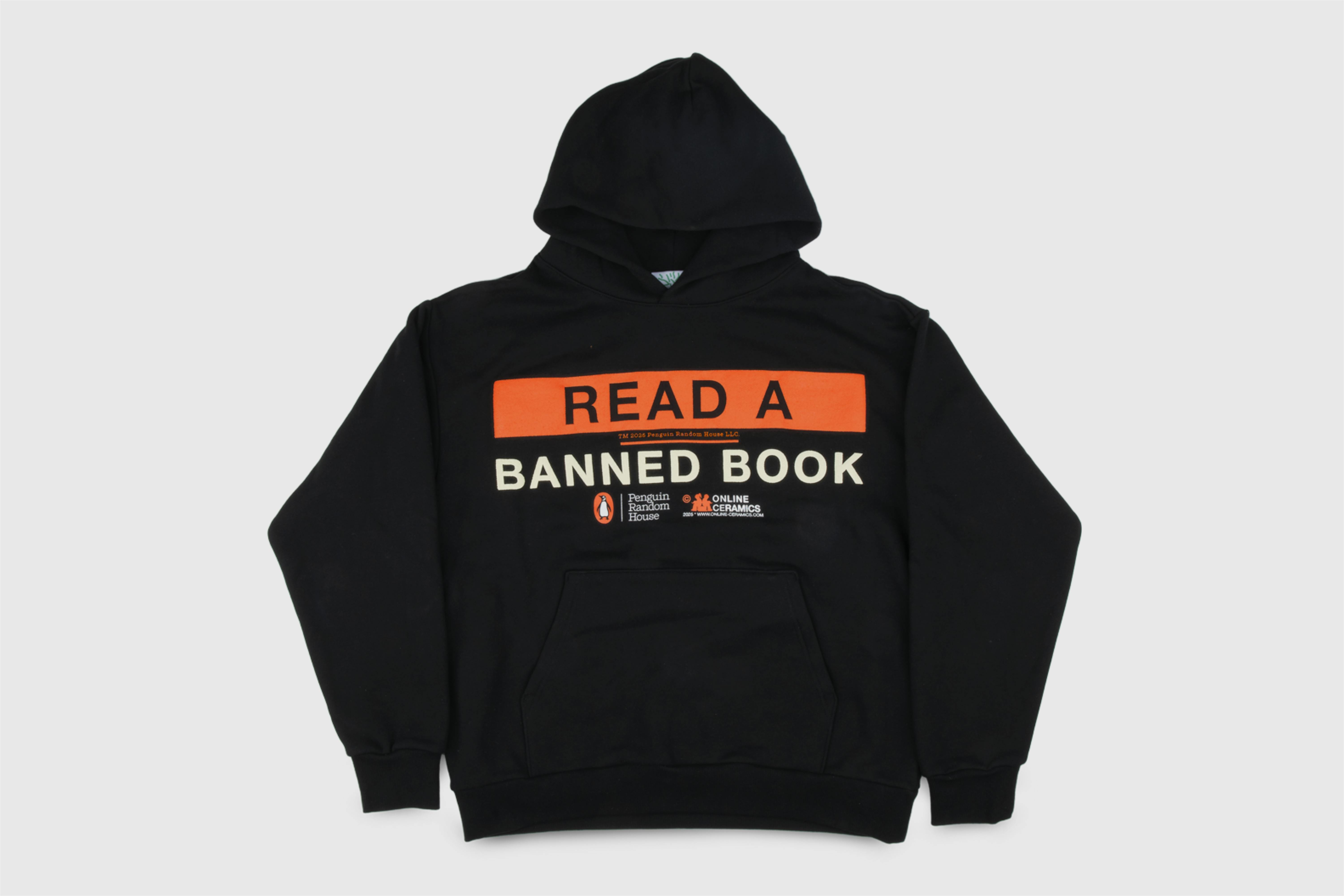Online Ceramics Penguin Random House Collaboration Book Bans Slogan T-Shirts