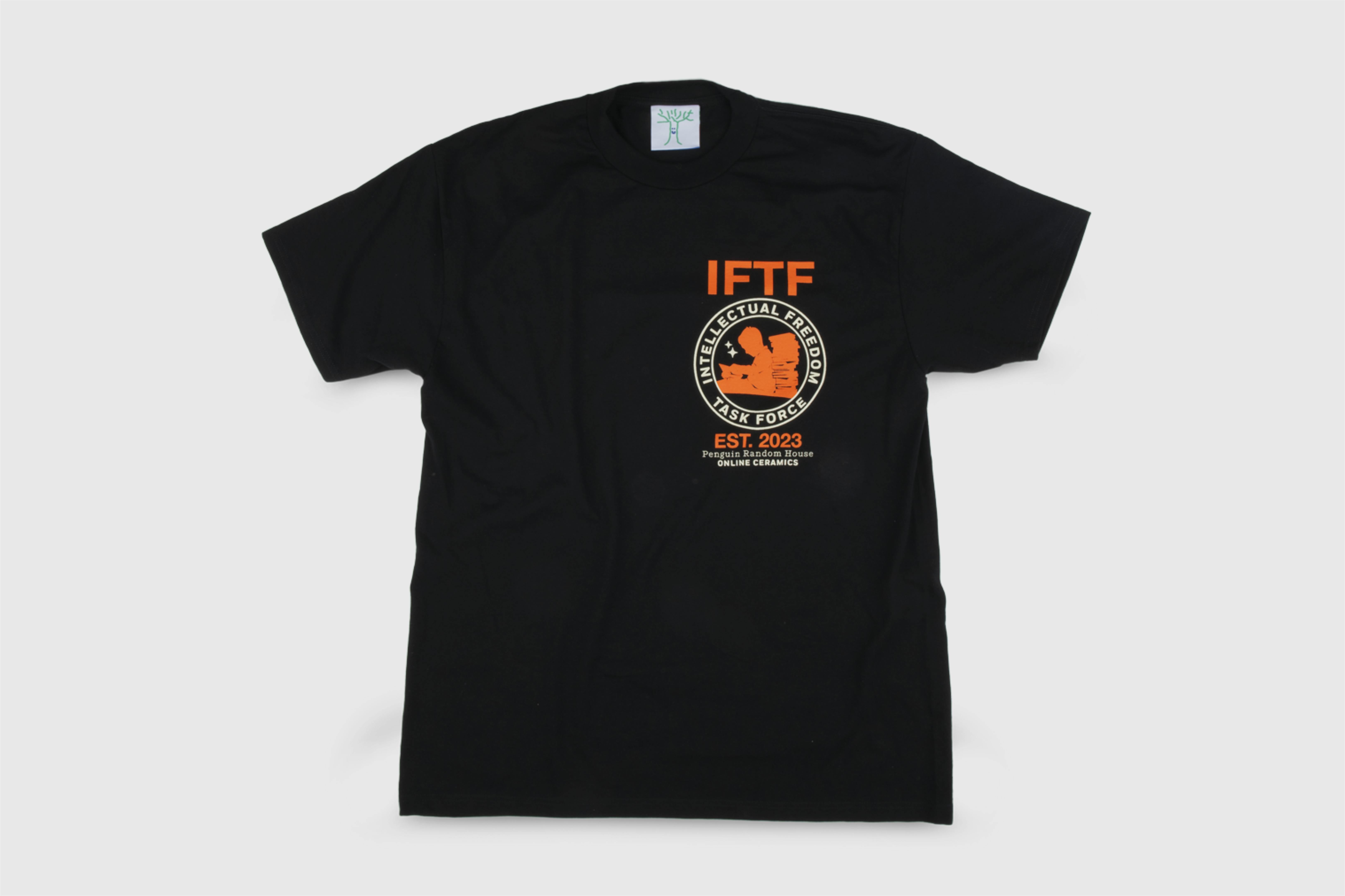 Online Ceramics Penguin Random House Collaboration Book Bans Slogan T-Shirts