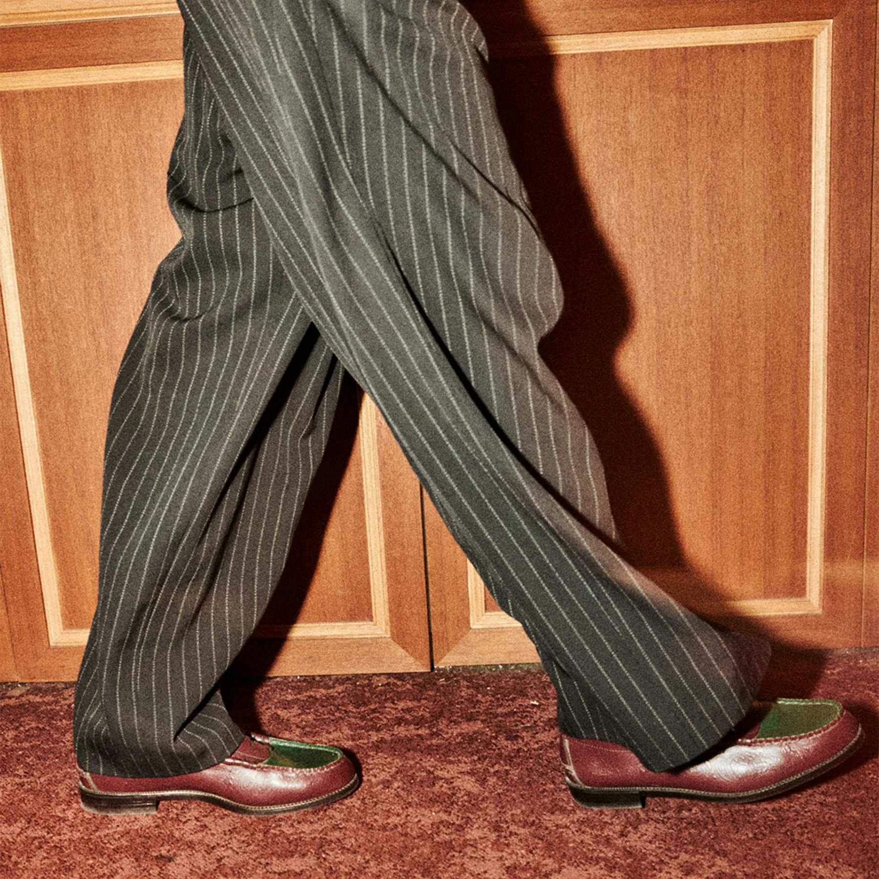the kenford fineshoes journal standard beef broccoli loafers colorway