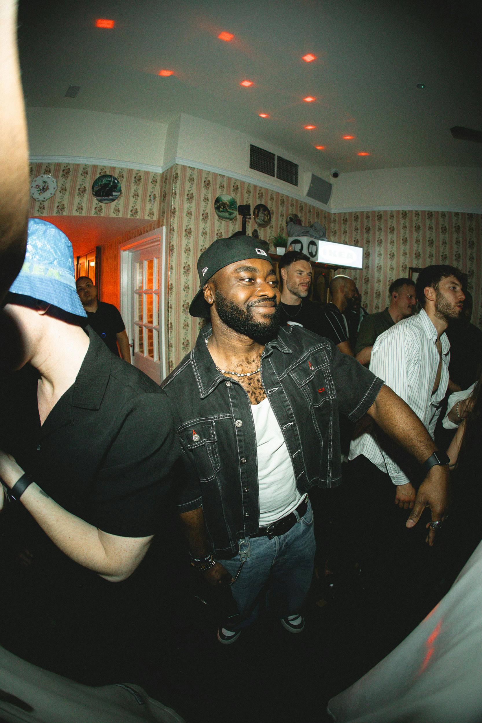 IKEA london store opening house party