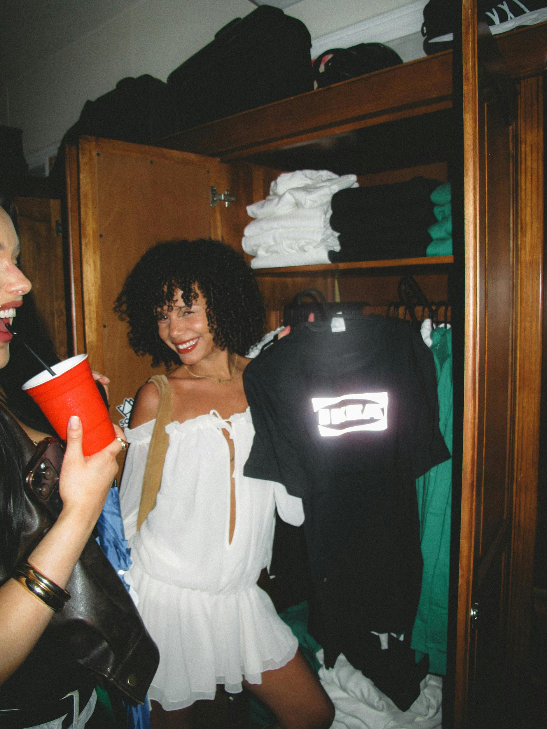 IKEA london store opening house party