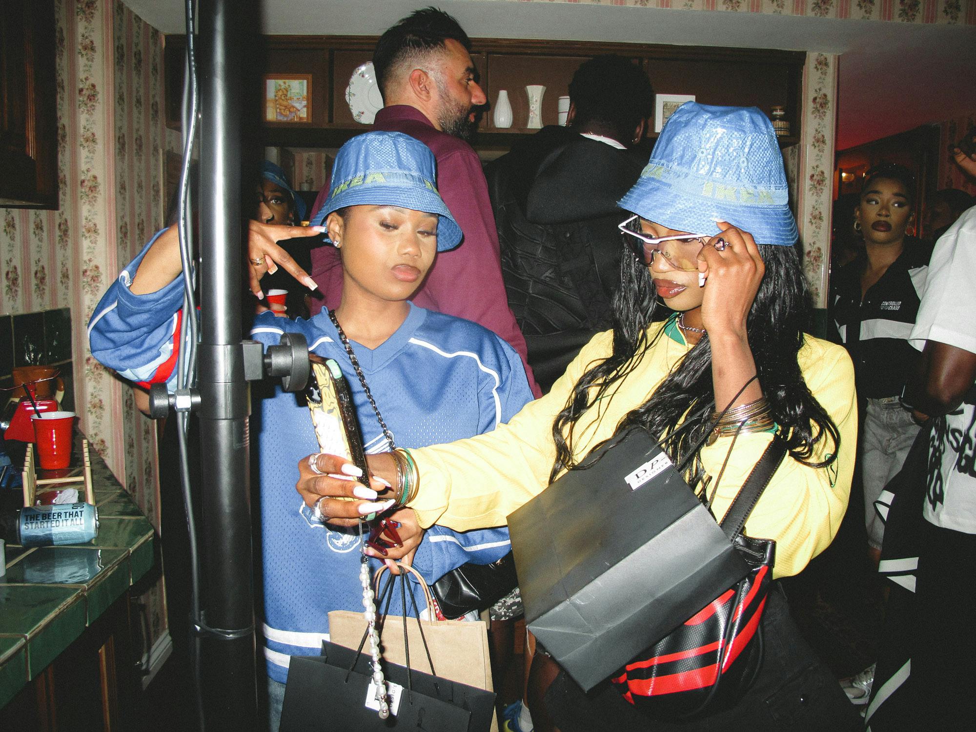 IKEA london store opening house party