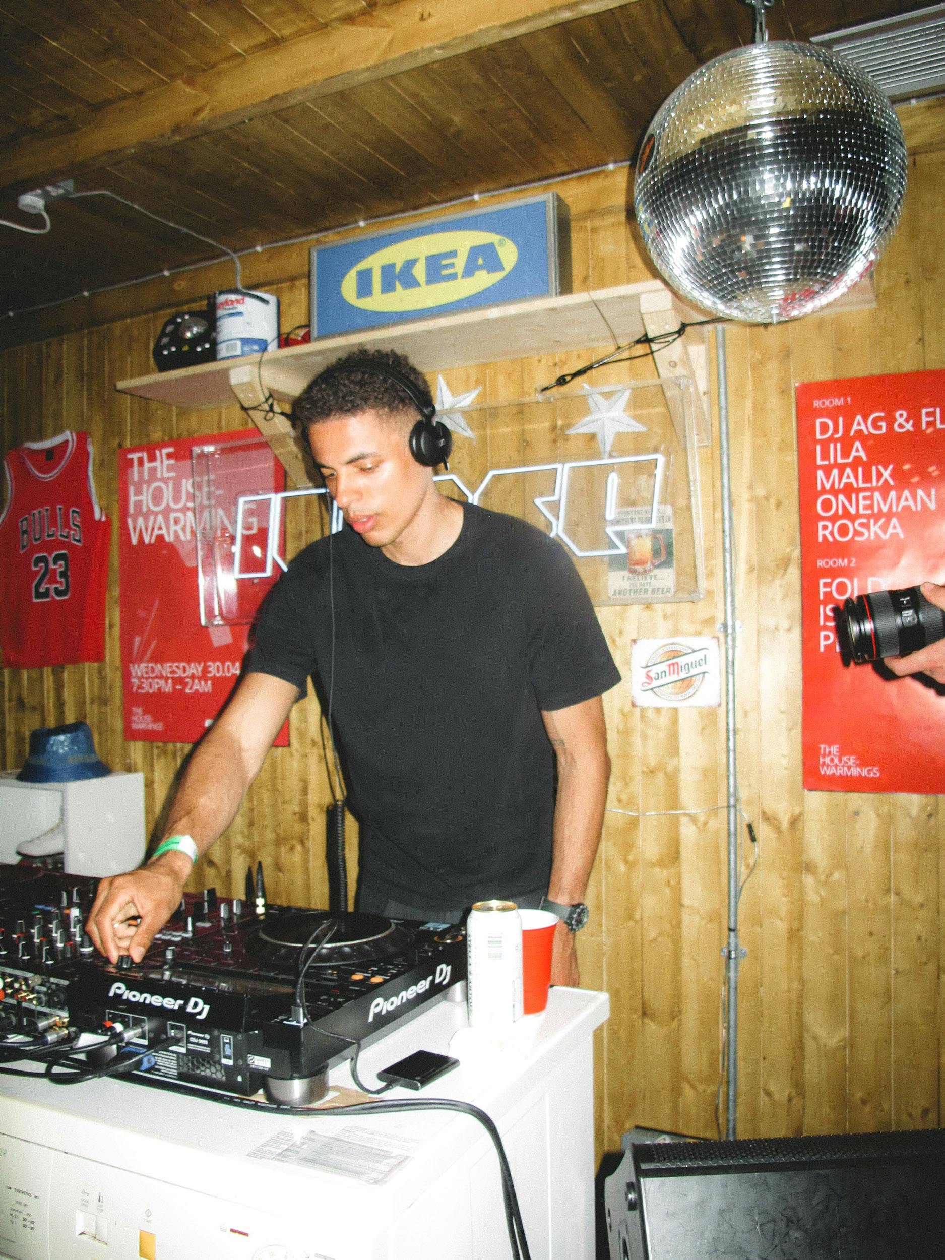 IKEA london store opening house party
