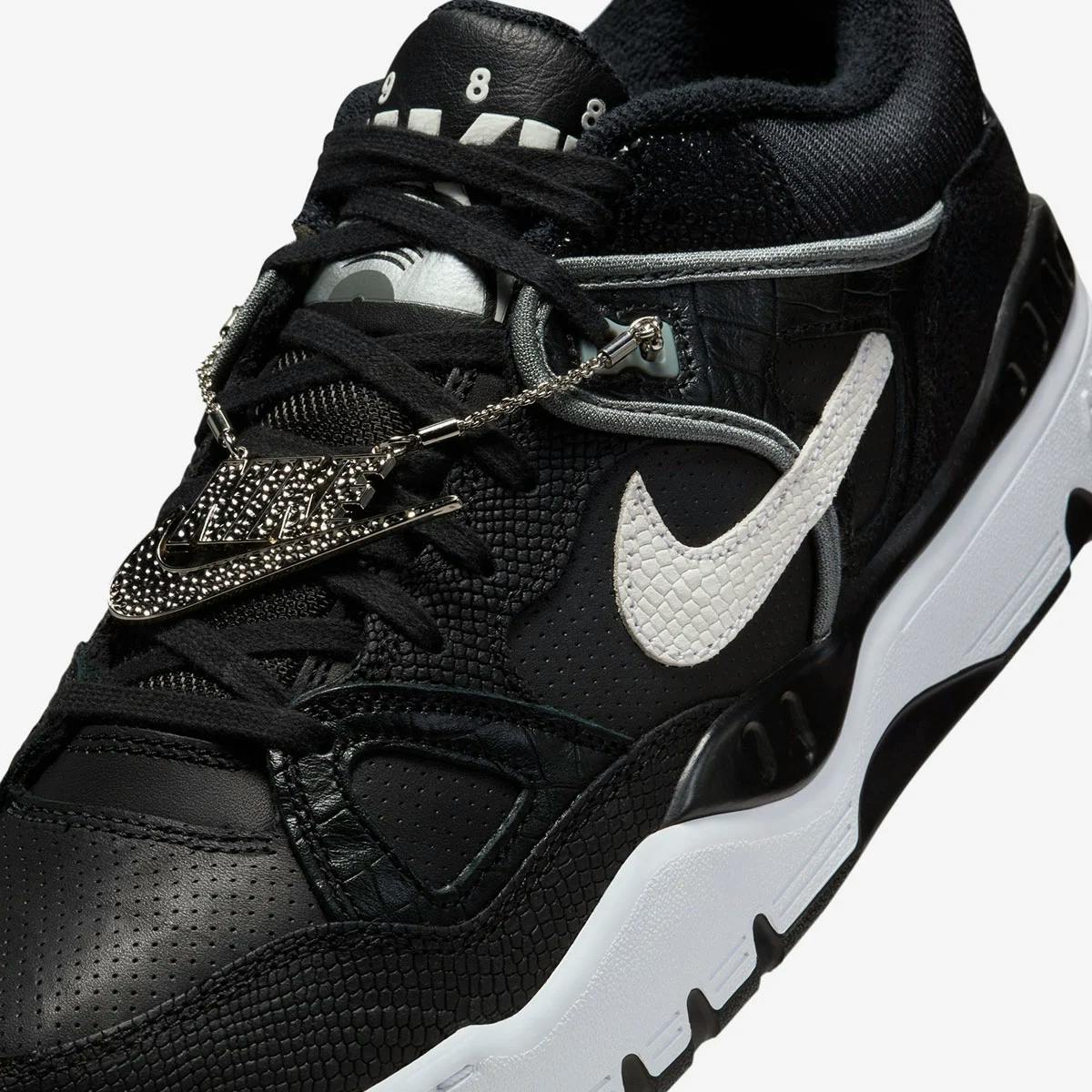 nike air force 3 nigo croc black