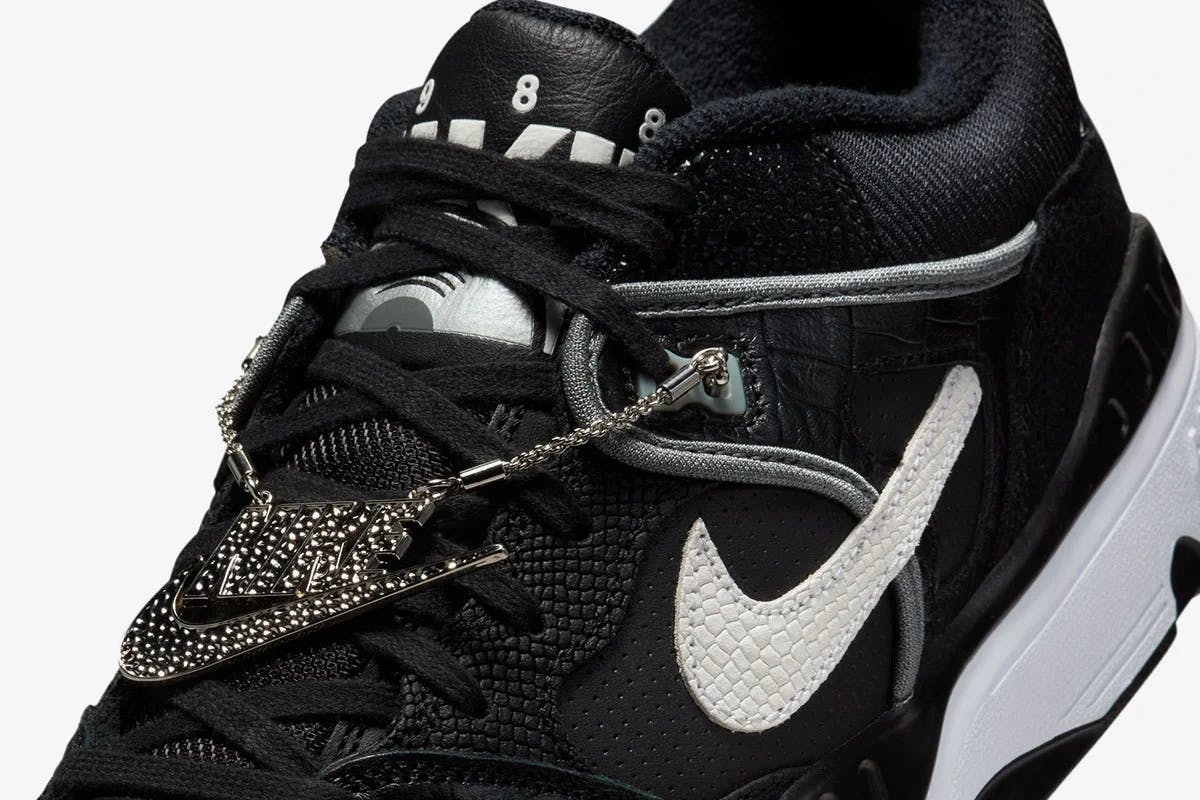 nike air force 3 nigo croc black