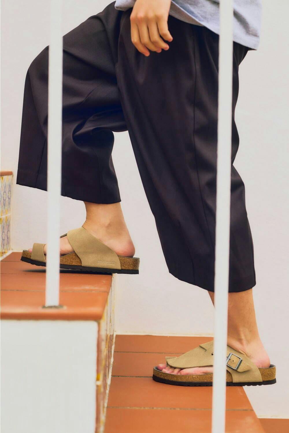 birkenstock byblos sandal suede for journal standard
