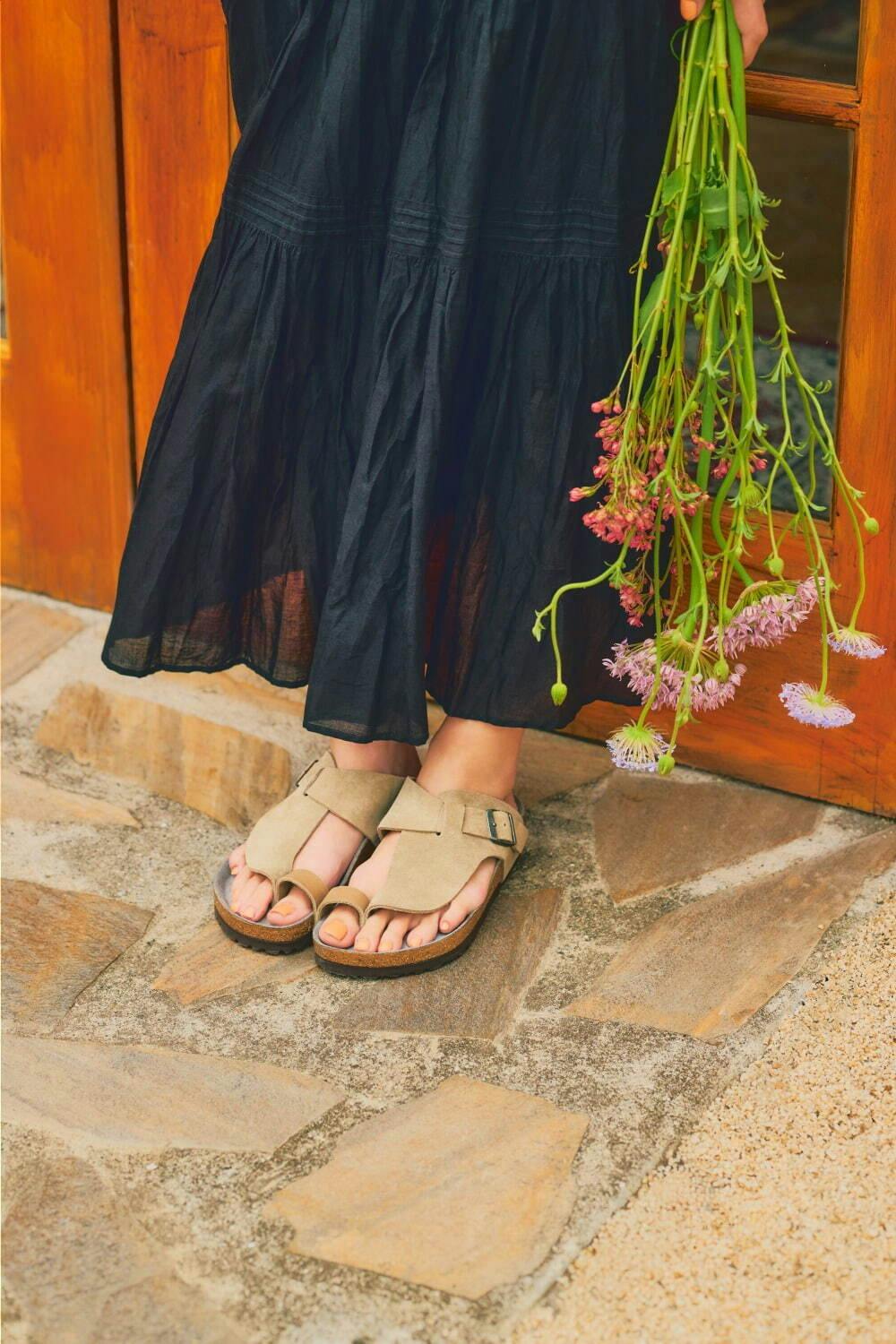 birkenstock byblos sandal suede for journal standard