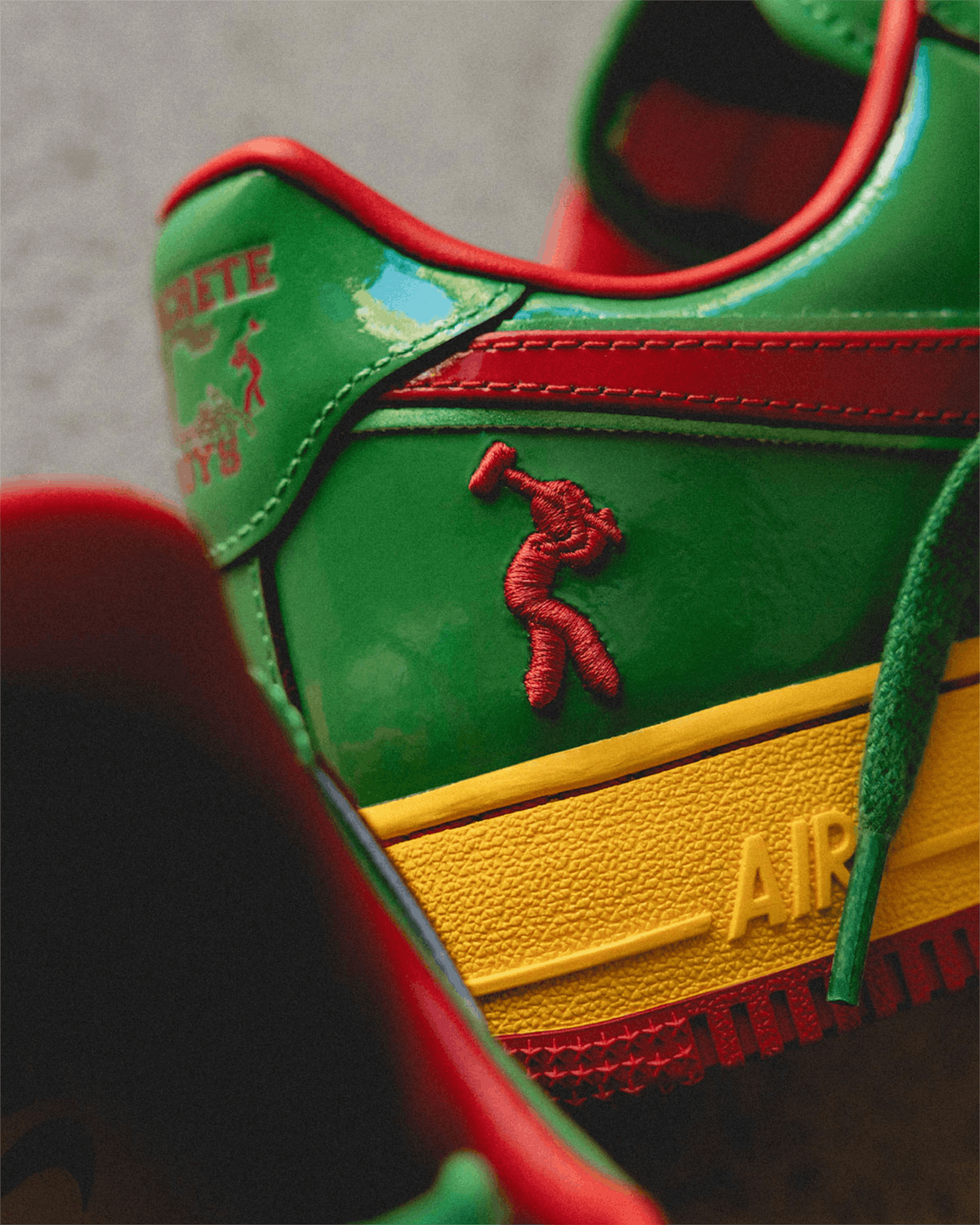 Nike Lil Yachty Air Force 1 Lucky Green