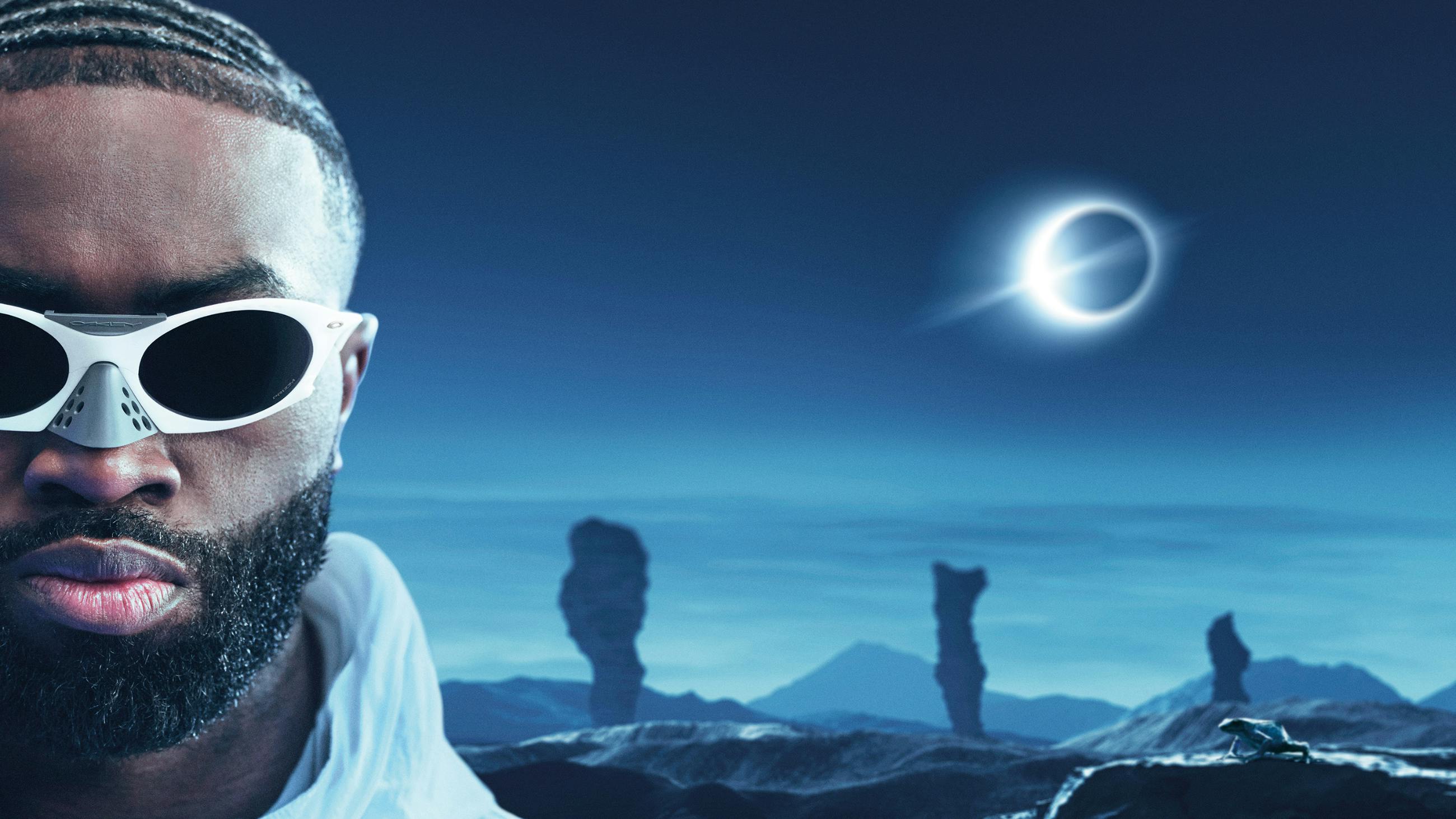 Oakley Campaign Image from the Future Collection Anniversary