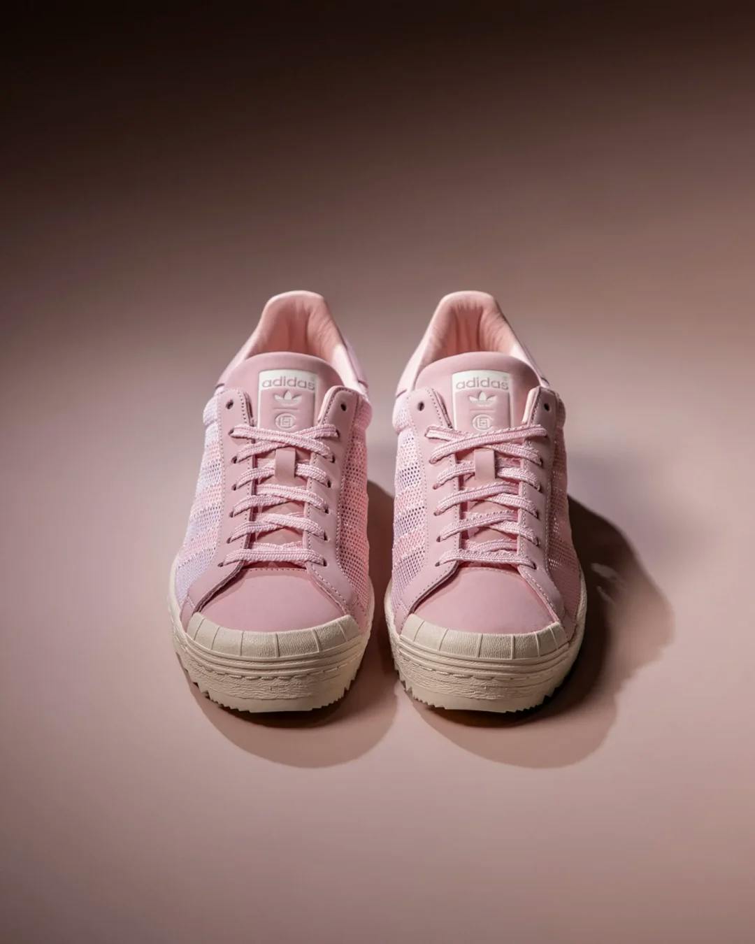 CLOT x adidas Superstar Breathe Pink
