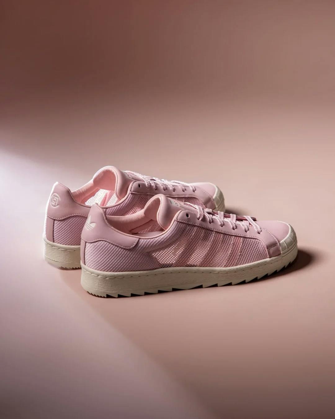 CLOT x adidas Superstar Breathe Pink
