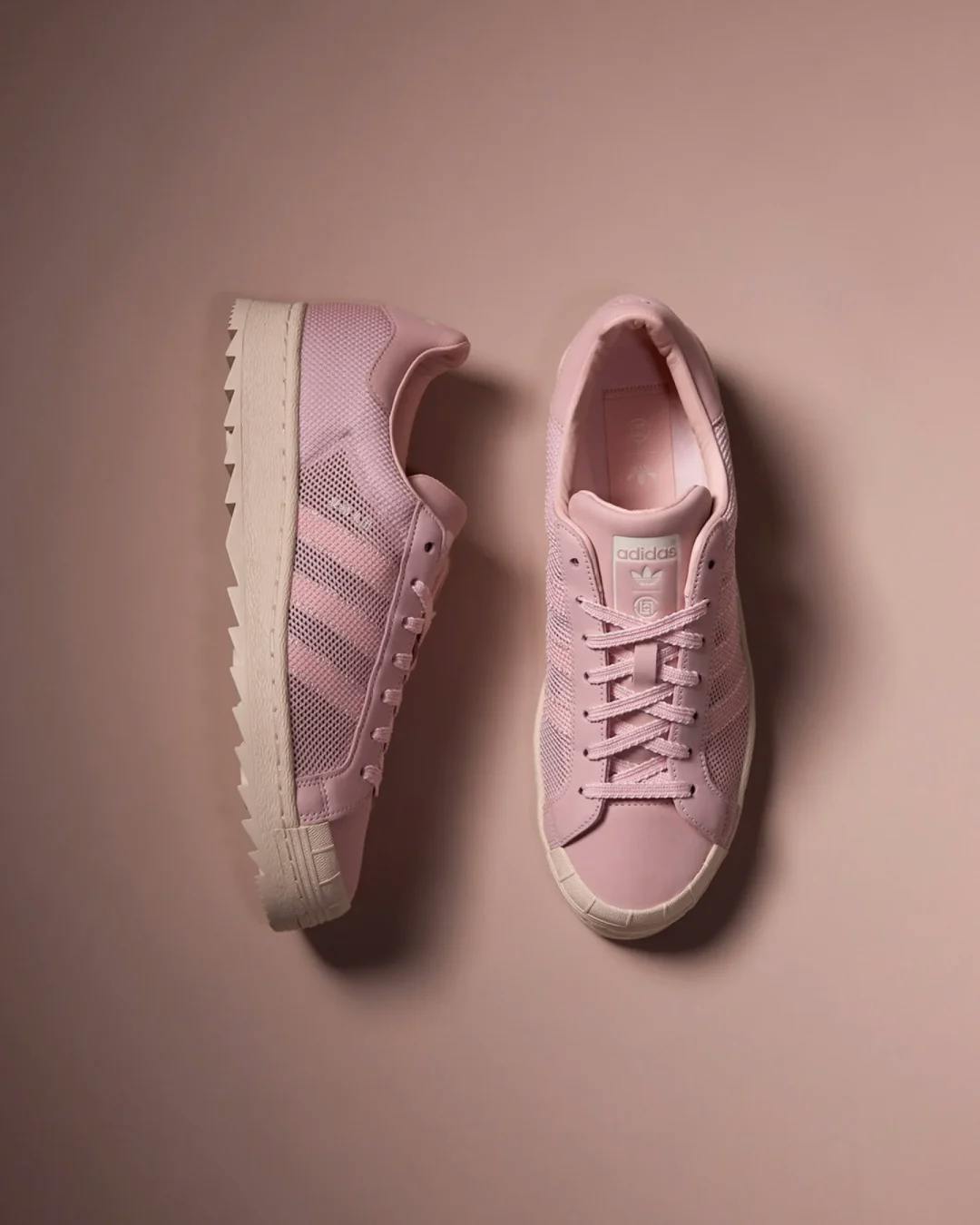 CLOT x adidas Superstar Breathe Pink