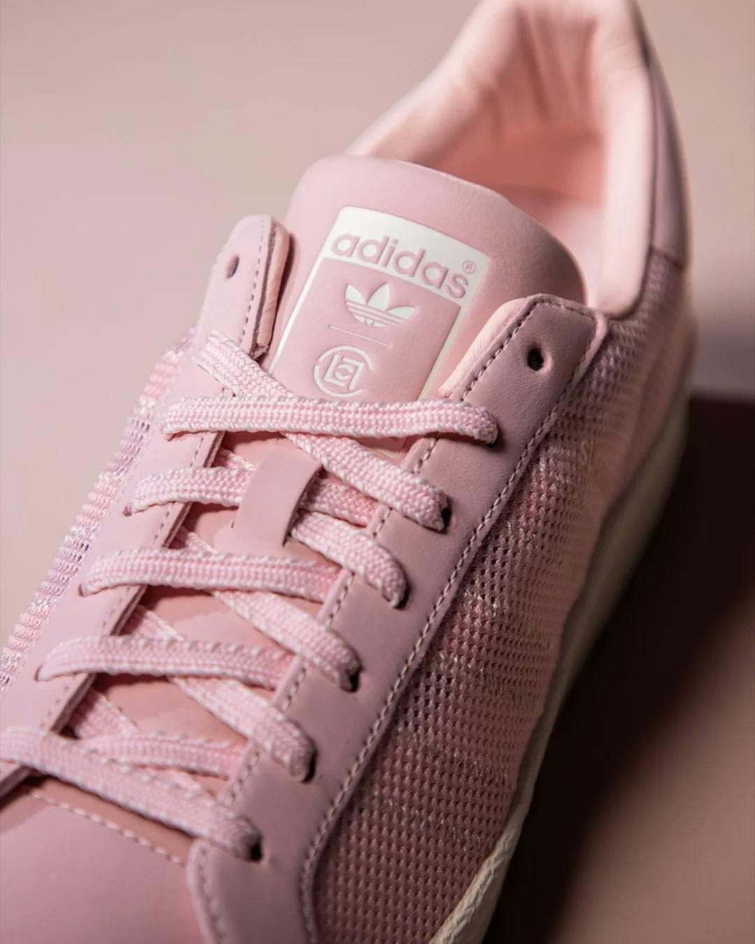 CLOT x adidas Superstar Breathe Pink