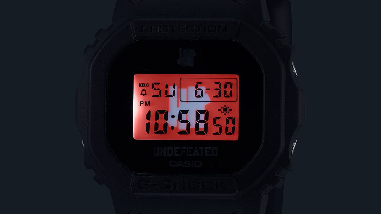 g-shock x UNDEFEATED