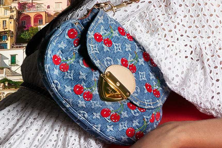 Louis Vuitton Takashi Murakami denim