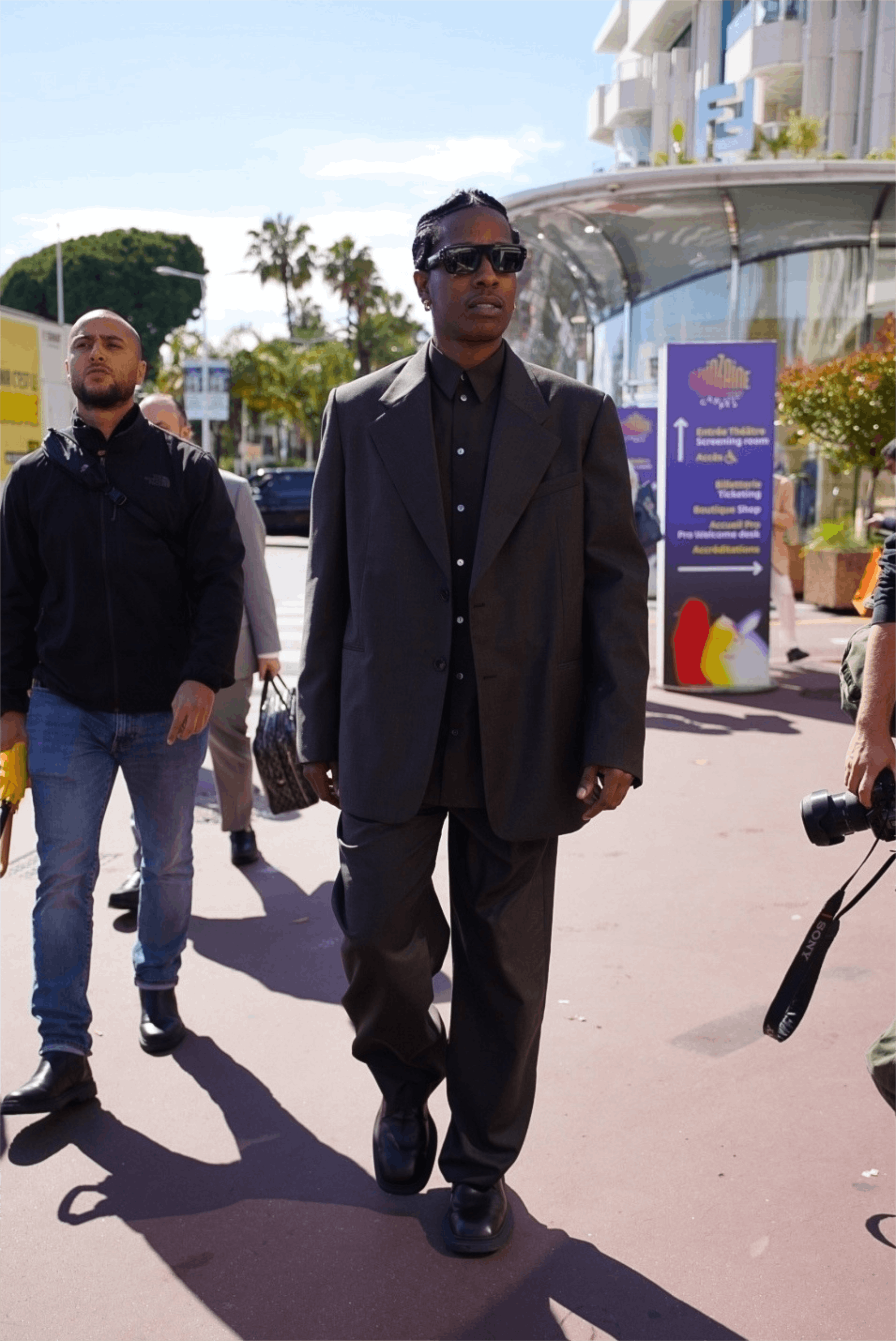 Cannes film festival calvon klein collection asap rocky pedro pascal