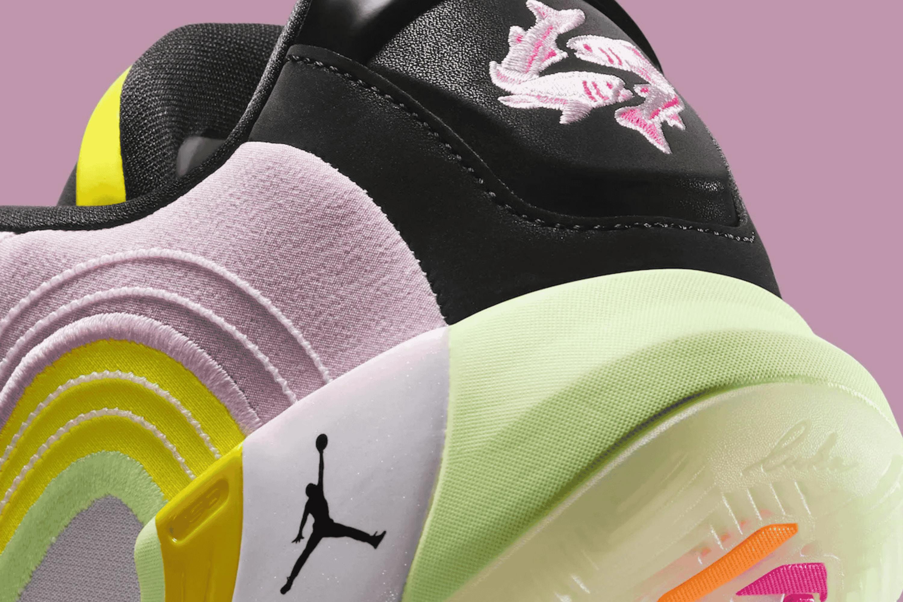 Air Jordan Nike Luke 4 Go Fishing, pastel colors, air jordan, sneakers