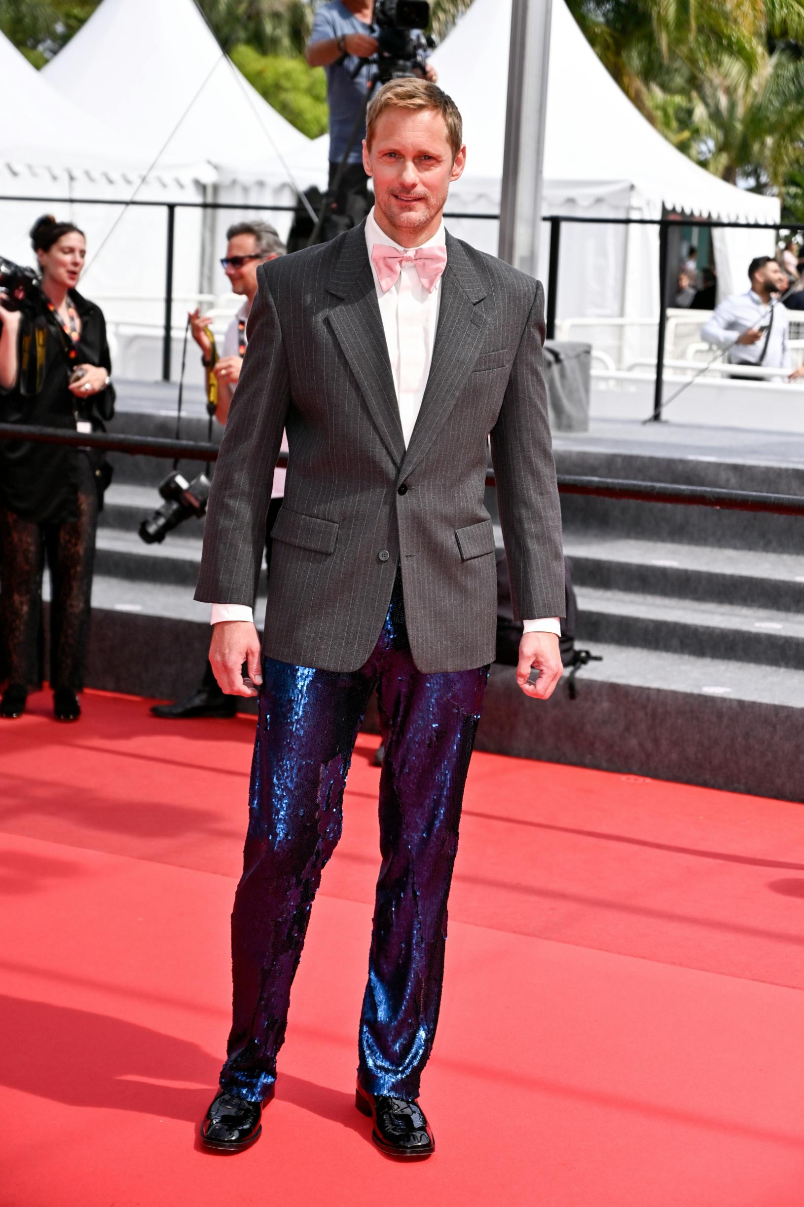 Alexander Skarsgard Cannes Film Festival Harry Lambert Loewe Saint Laurent JW Anderson Bianca Saunders