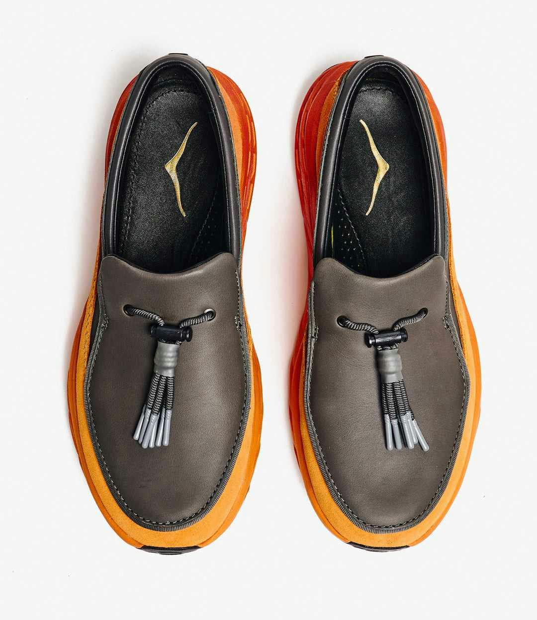 hoka speed loafer orange