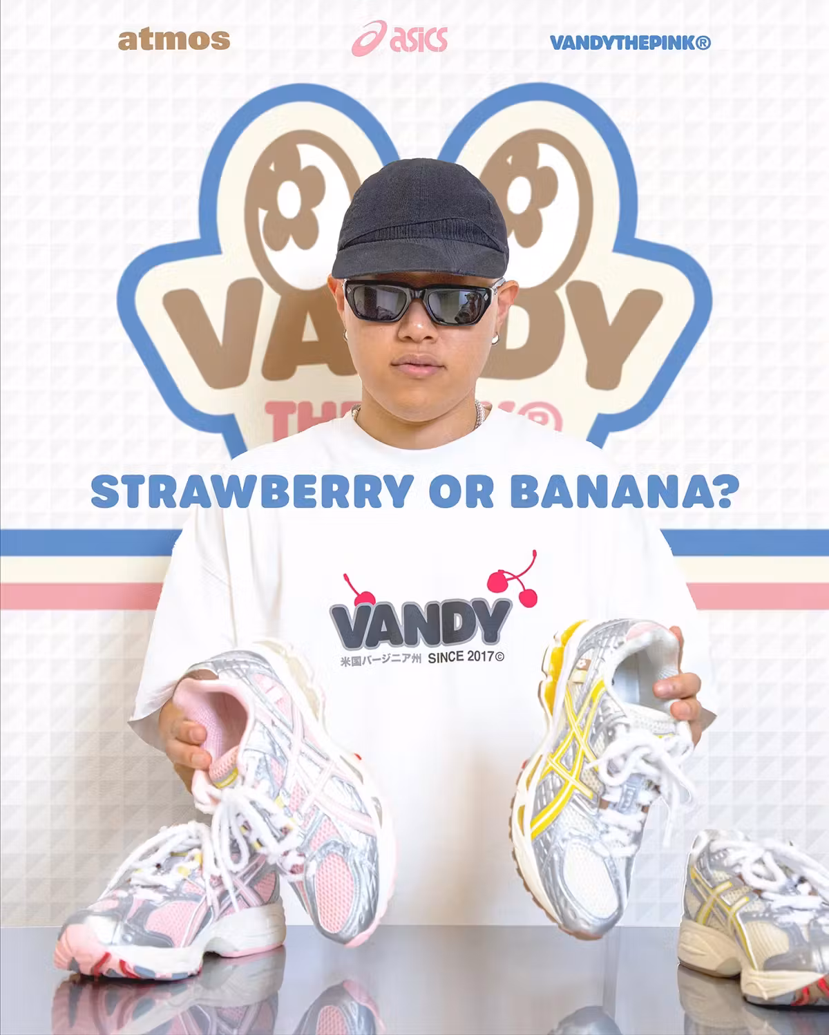 VANDYTHEPINK x ASICS GEL-Nimbus 10.1 “Banana Split” Pack
