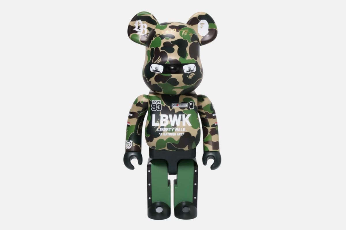 MEDICOM TOY - BE@RBRICK B@BY WATER CREST 100%￼￼ + 400% Bearbrick MY FIRST Baby Water Crest 100%&400% BE@RBRICK