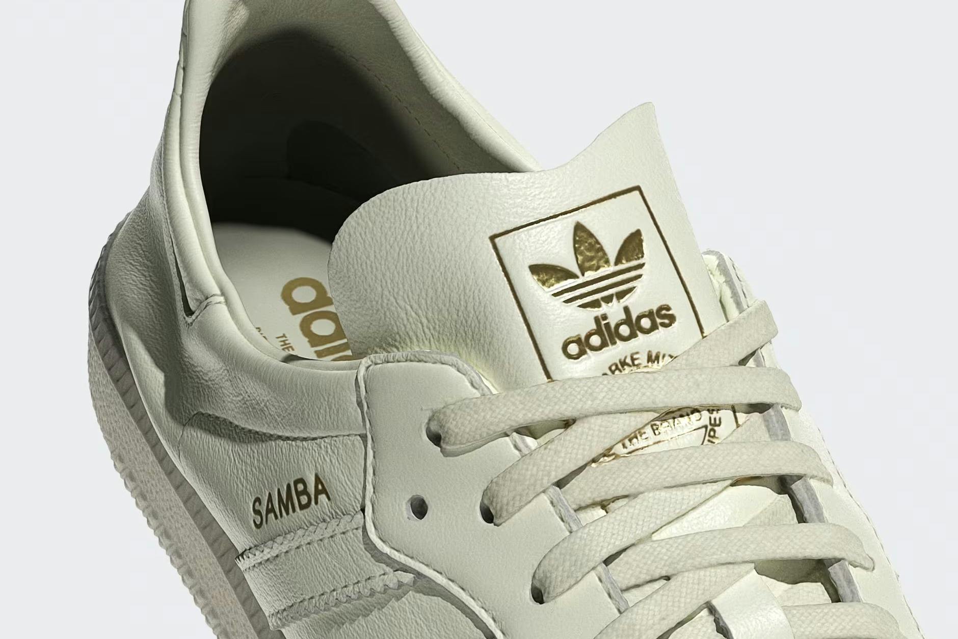 adidas samba decon leather beige