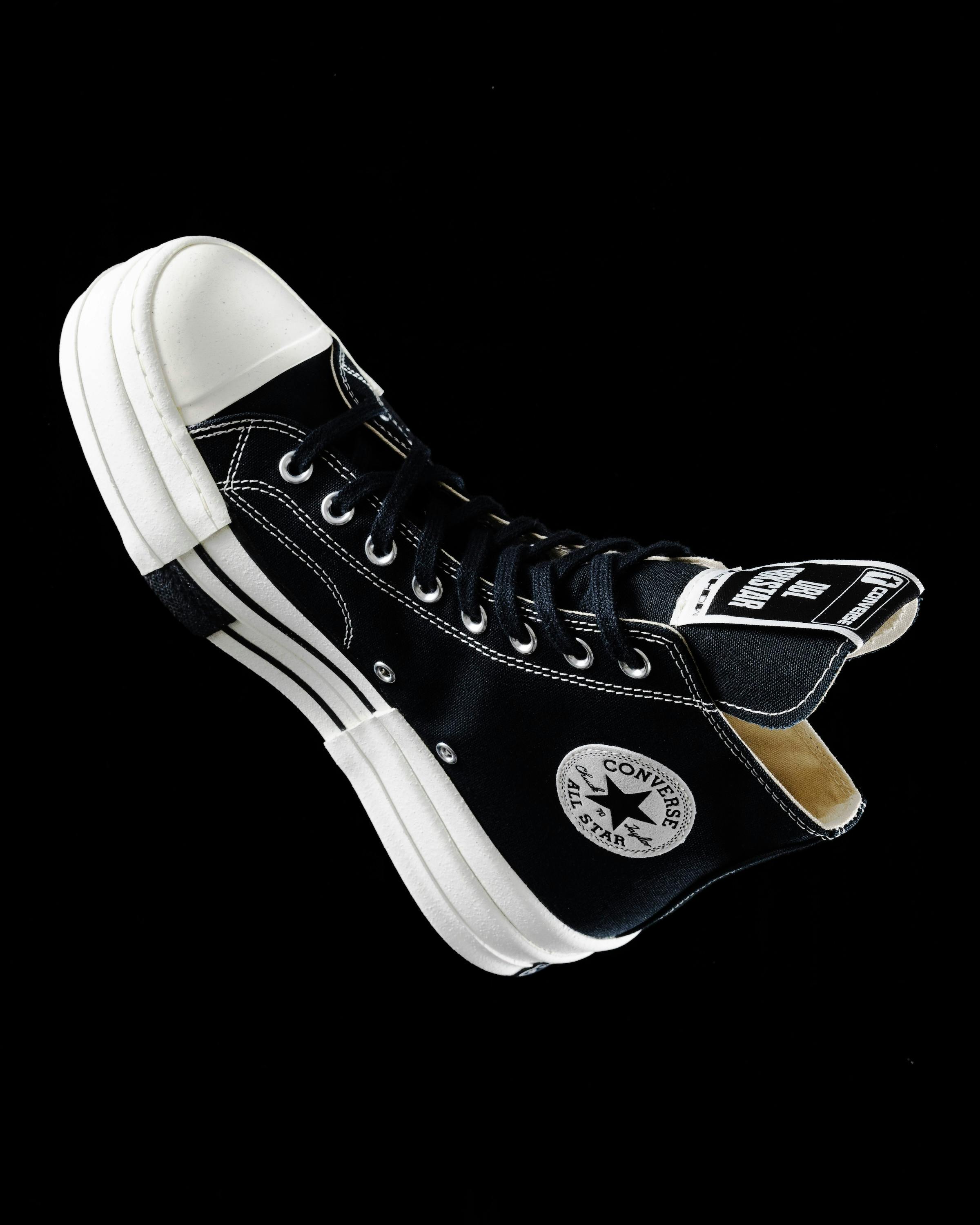 rick owens drkshdw converse