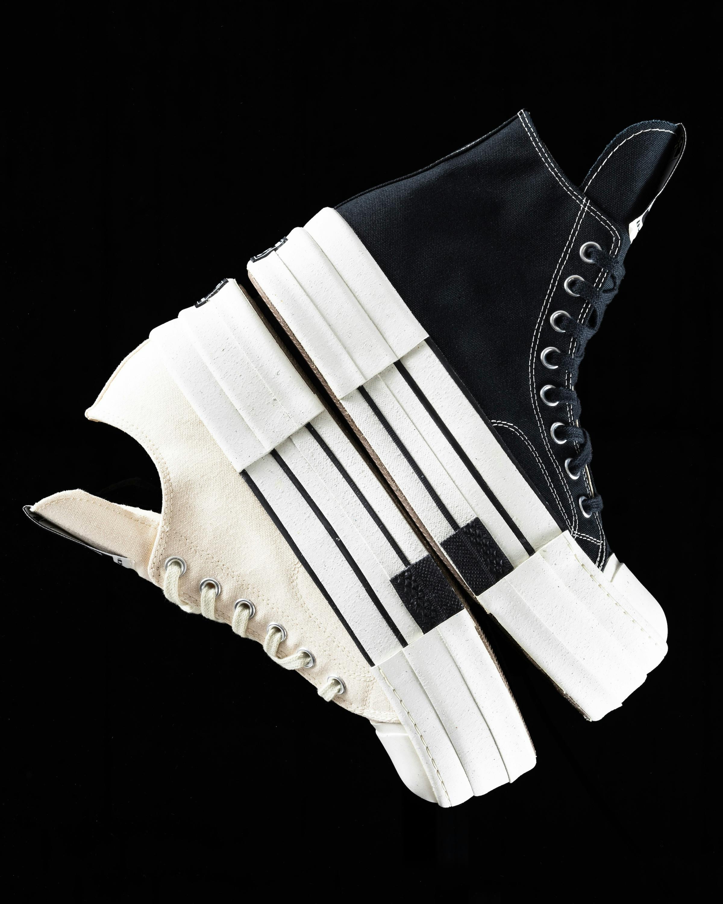rick owens drkshdw converse
