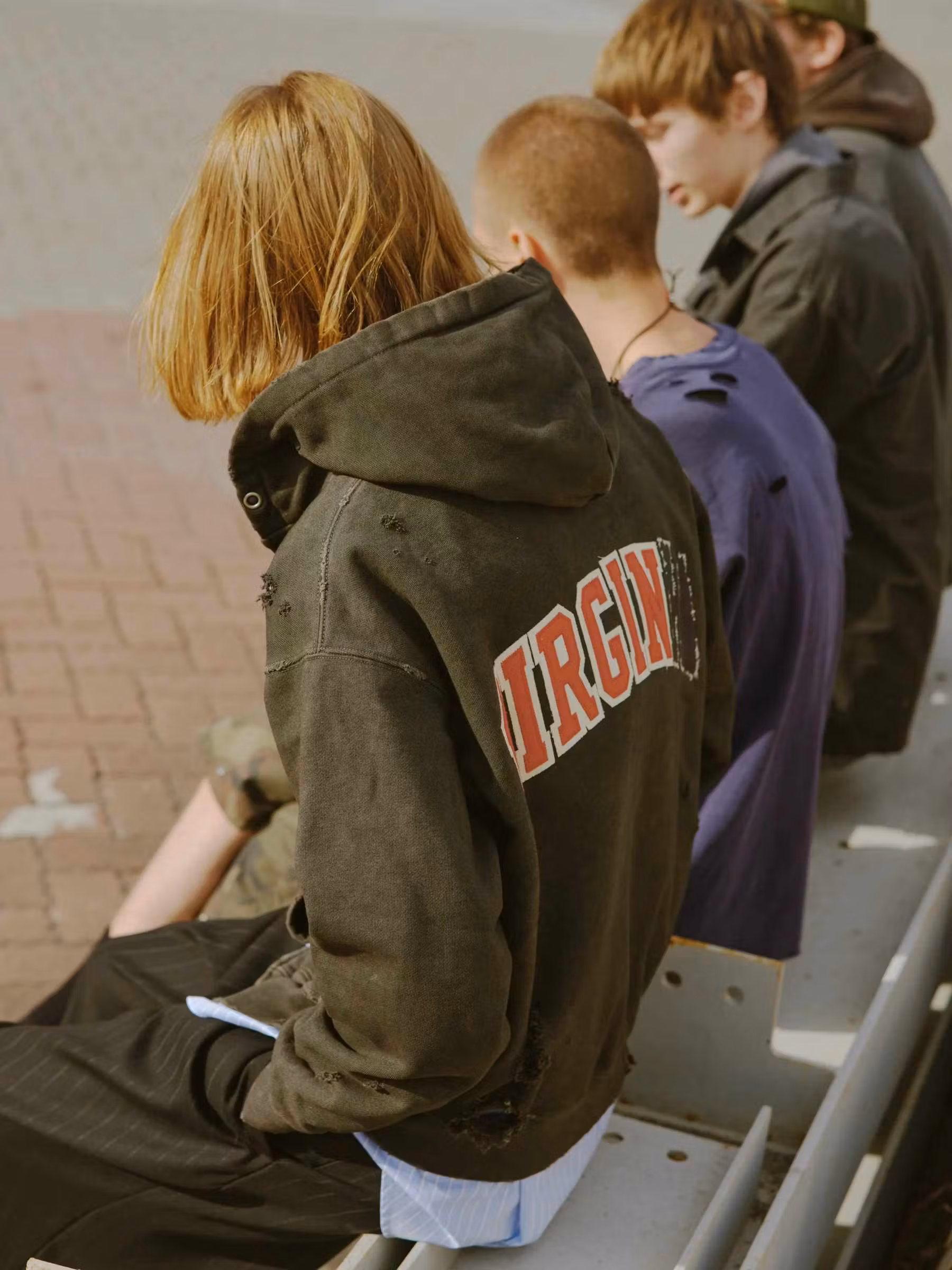 washed virginia hoodie