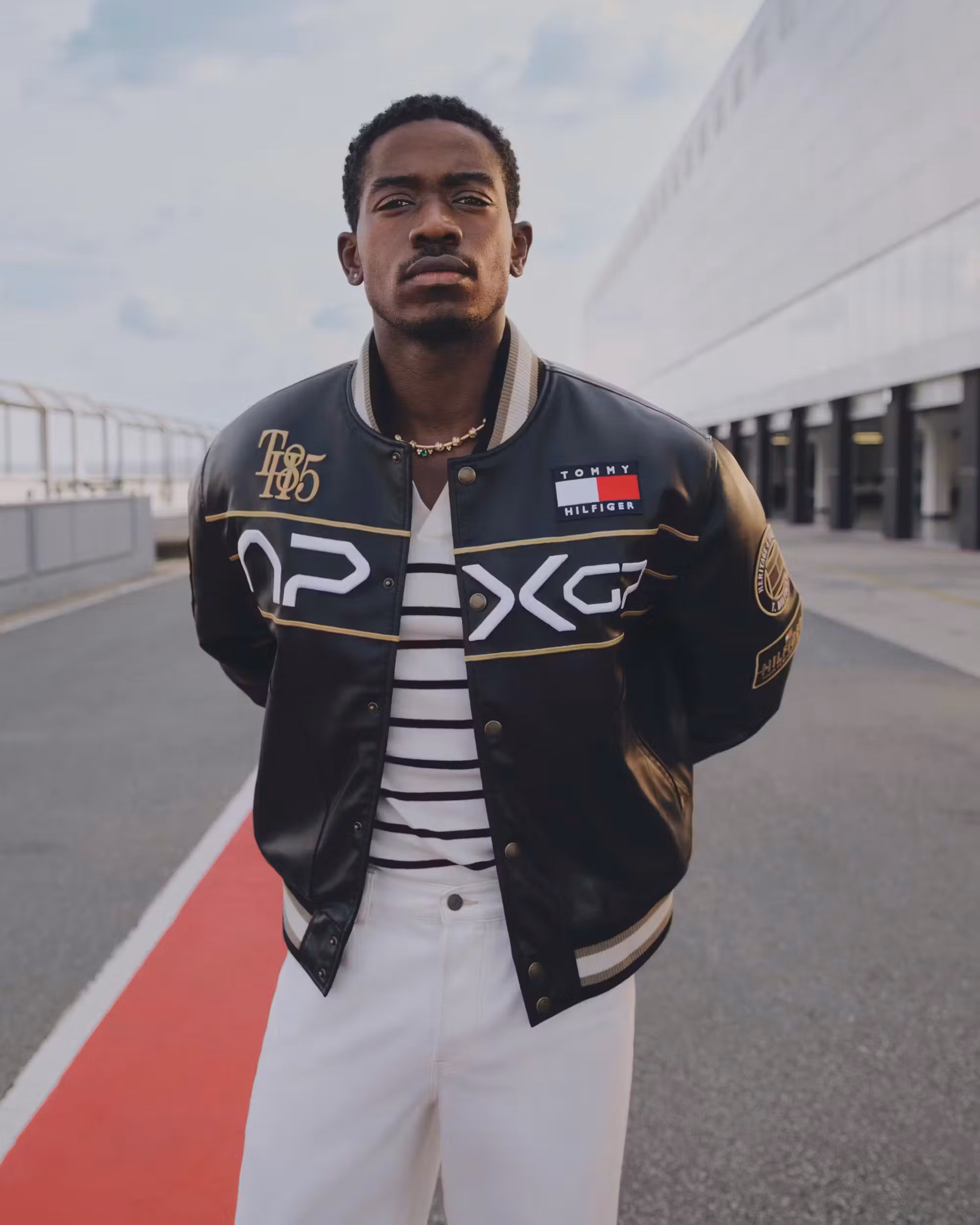 Tommy Hilfiger F1 The Movie Damson Idris
