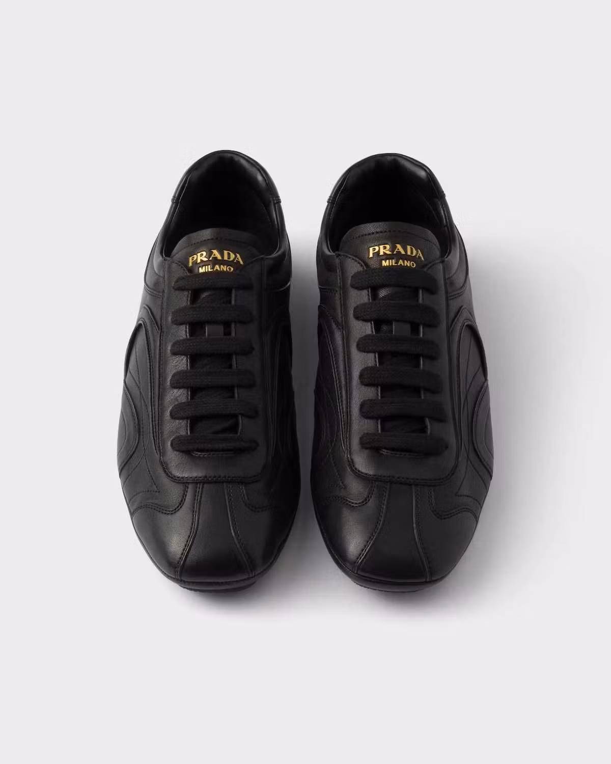 prada montecarlo leather sneaker spring summer 2025
