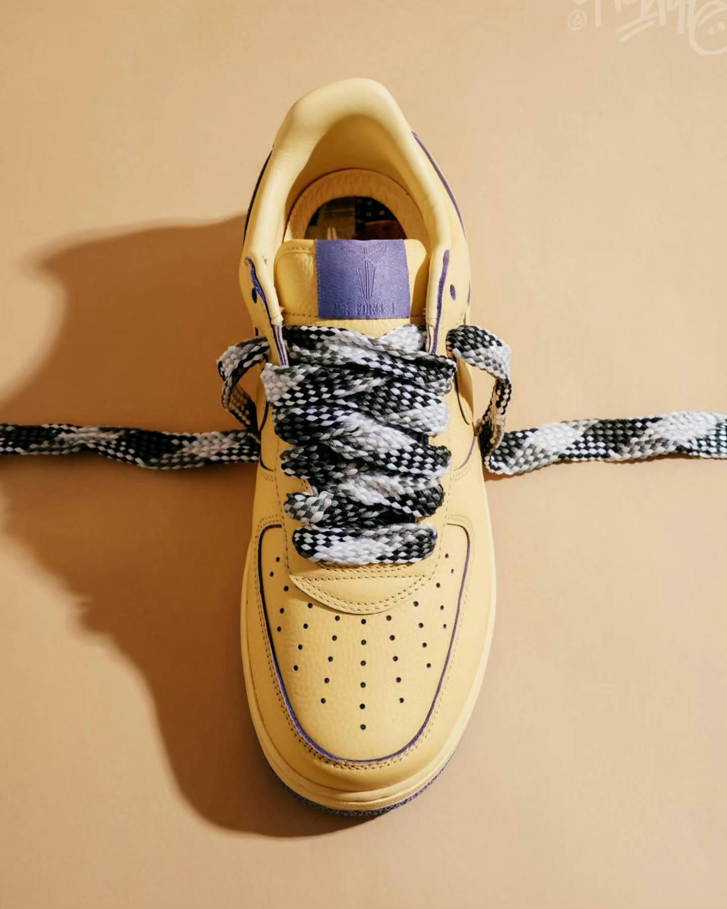 kobe bryant nike air force 1 low protro soft yellow