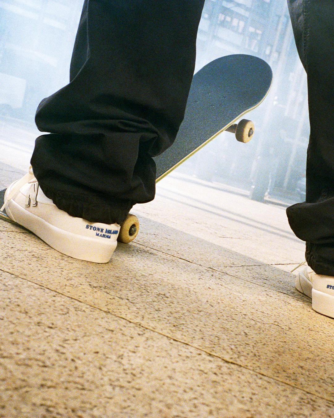 new balance numeric stone island