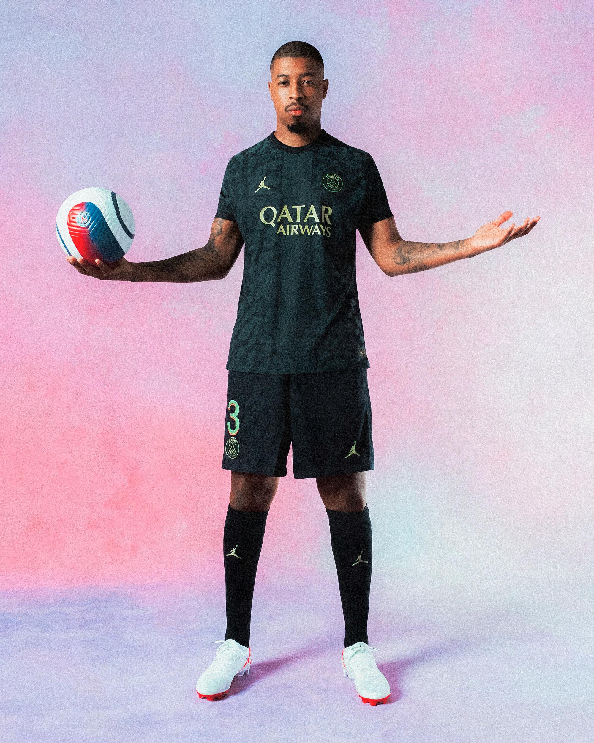 A look at the PSG x Jordan collab
