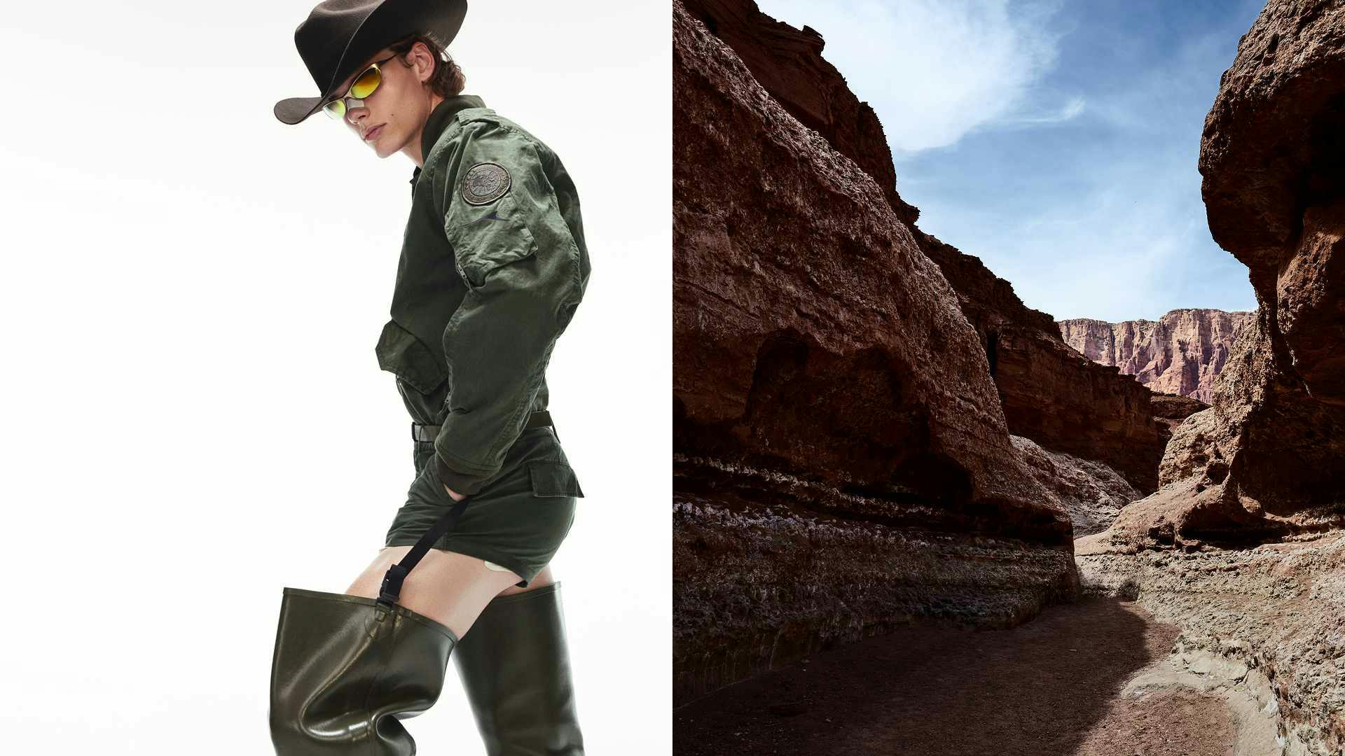 canada goose haider ackermann ss25 snow goose collection