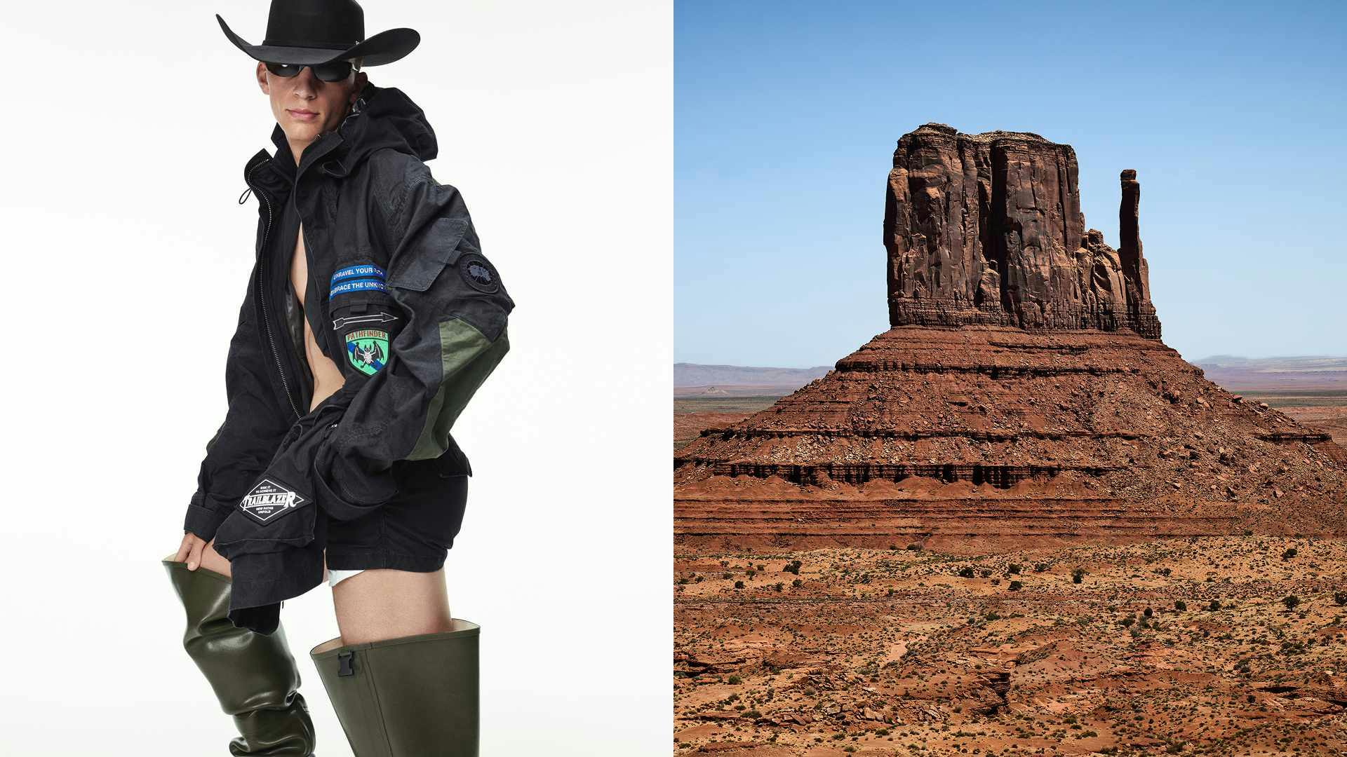 canada goose haider ackermann ss25 snow goose collection