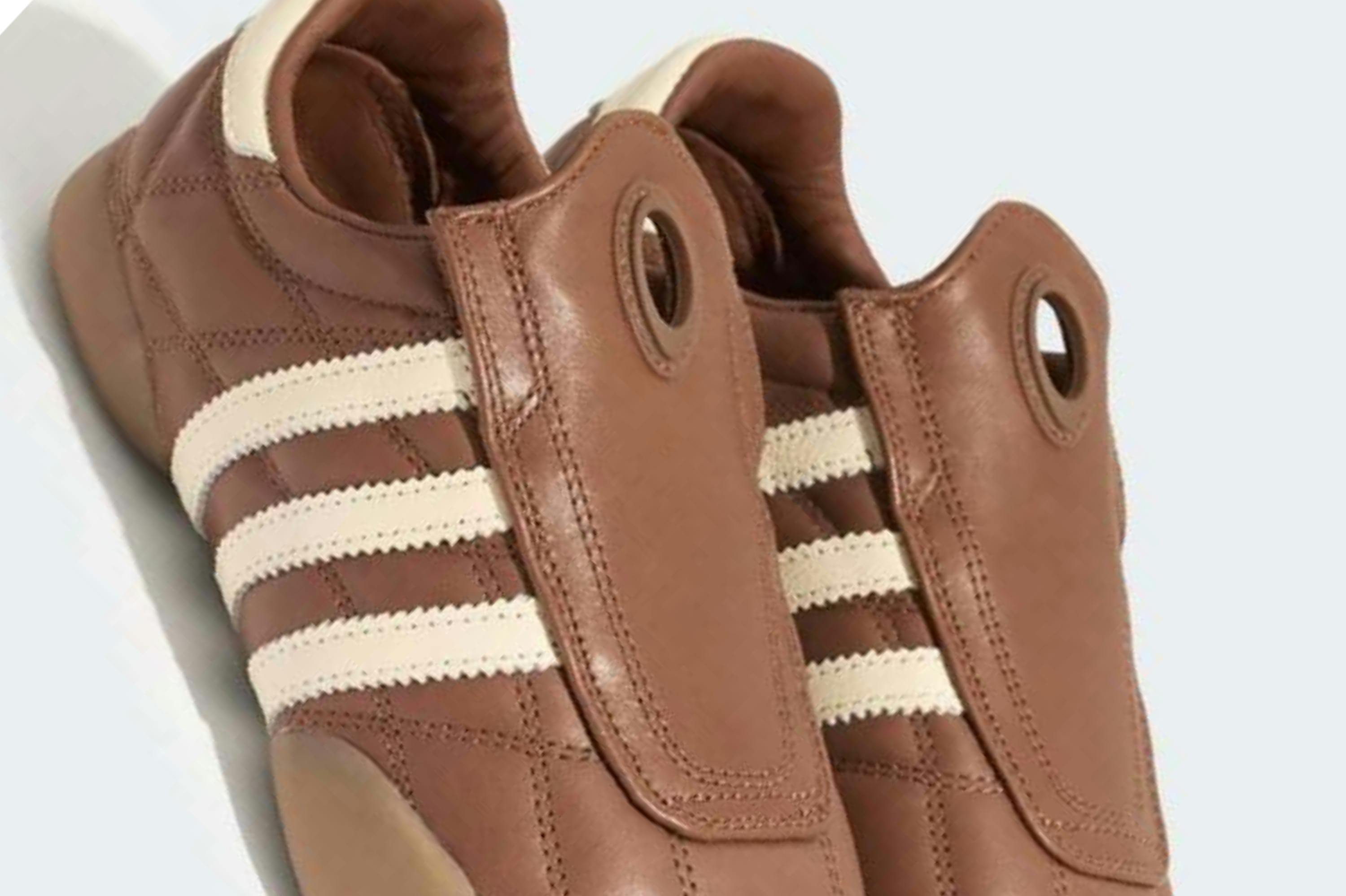 adidas taekwondo mei brown quilted